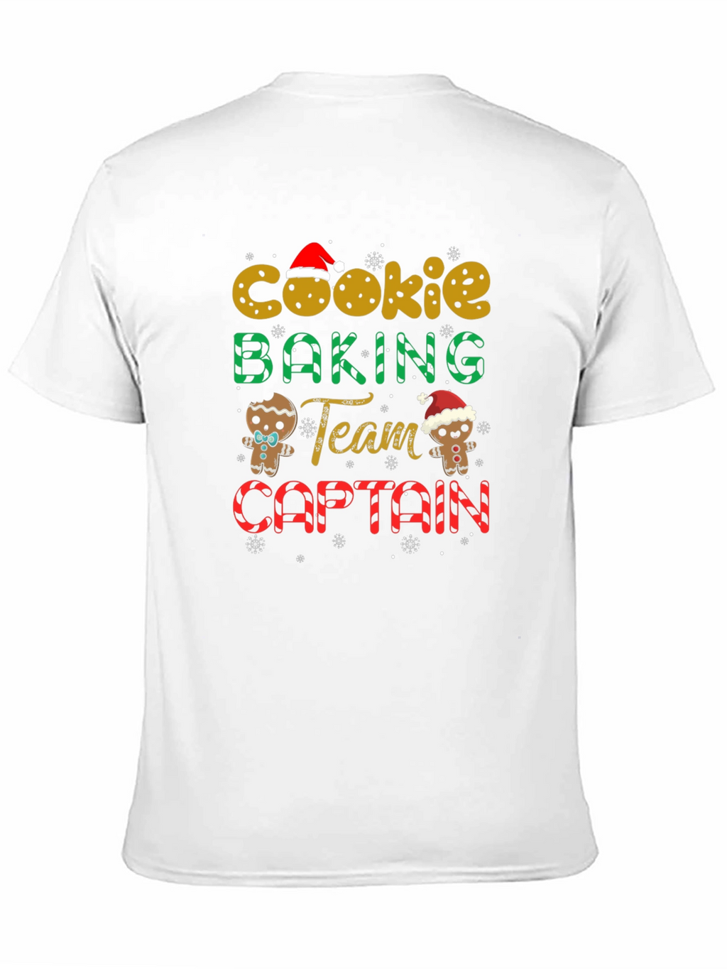 Cookie Baking Team Captain Christmas T-Shirt
