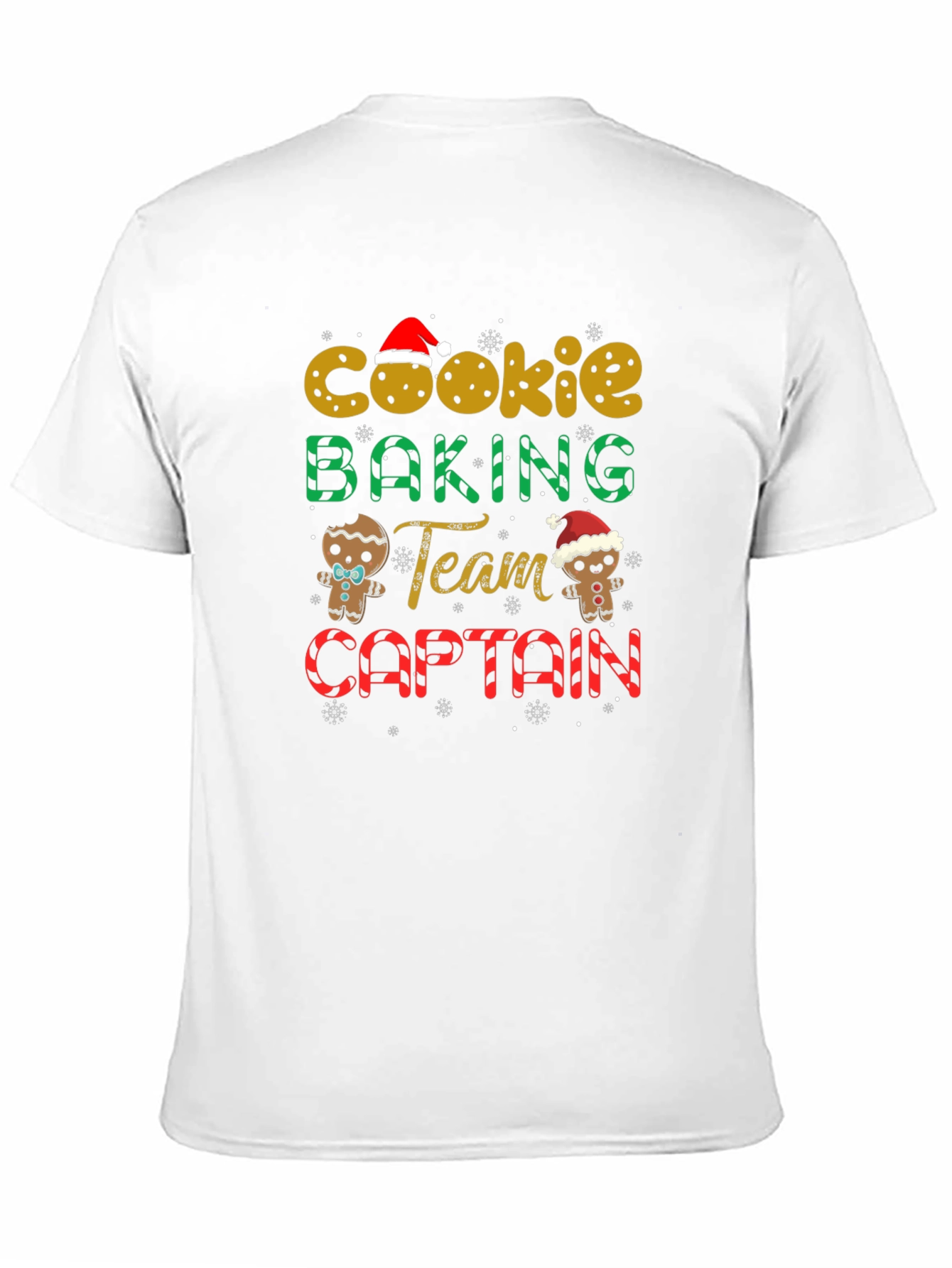 Cookie Baking Team Captain Christmas T-Shirt