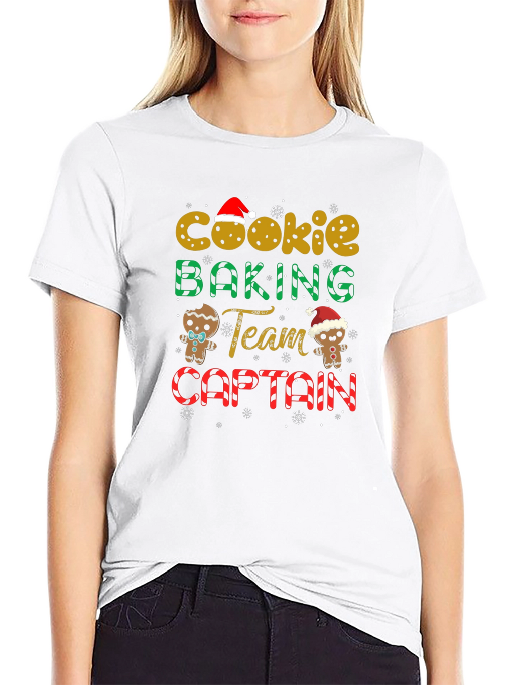 Cookie Baking Team Captain Christmas T-Shirt