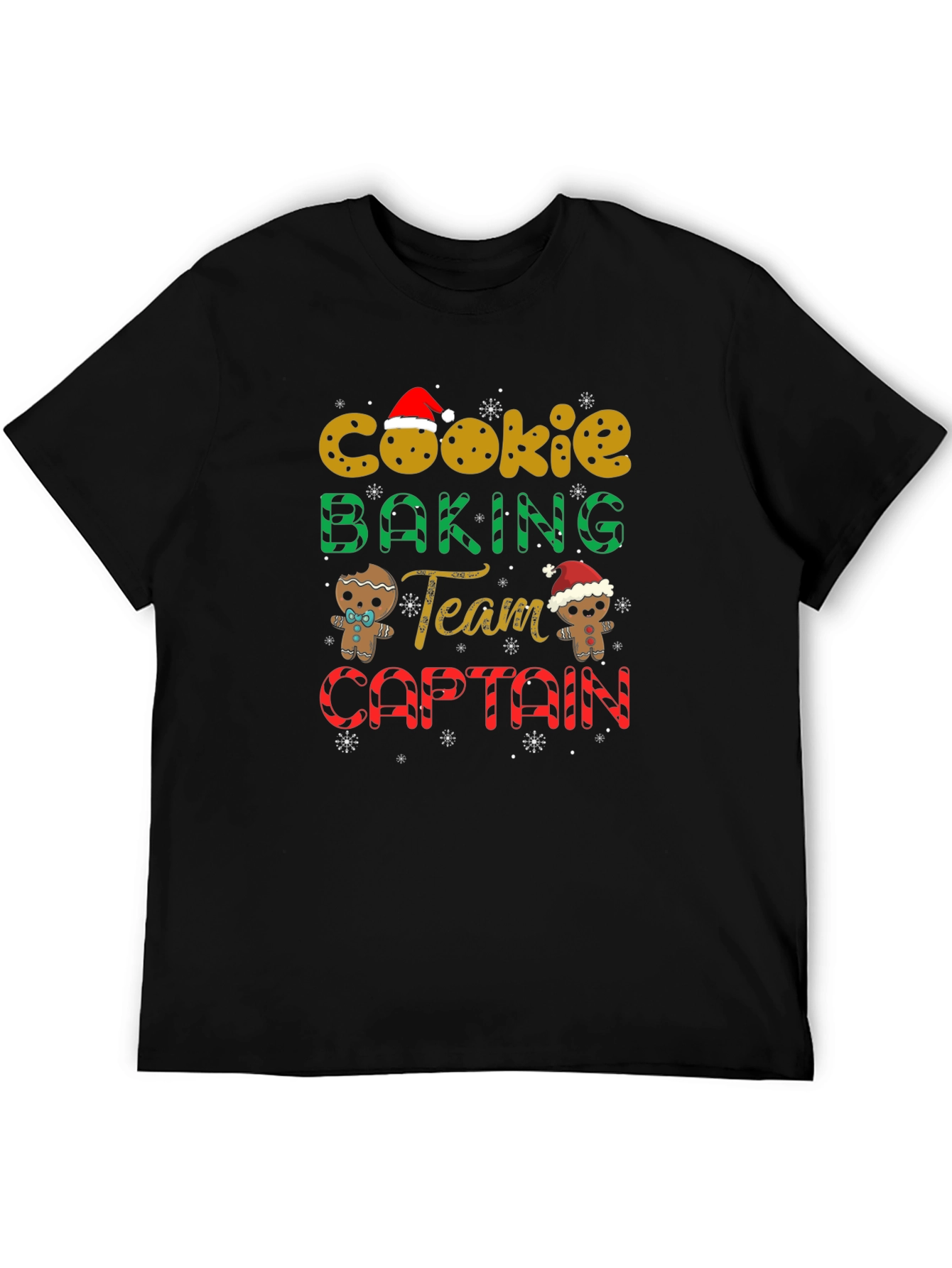 Cookie Baking Team Captain Christmas T-Shirt