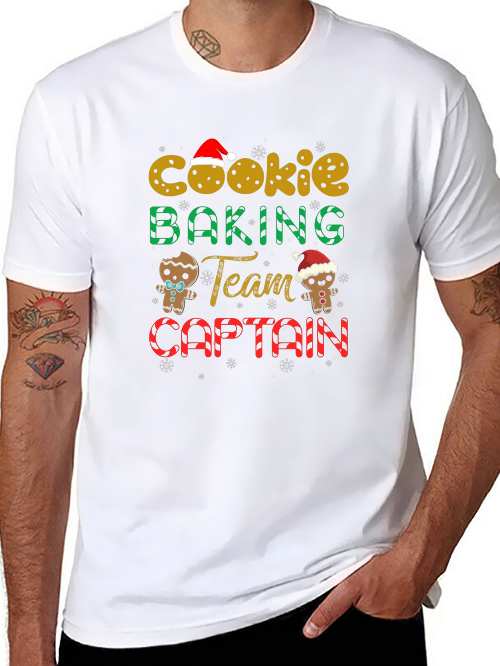 Cookie Baking Team Captain Christmas T-Shirt