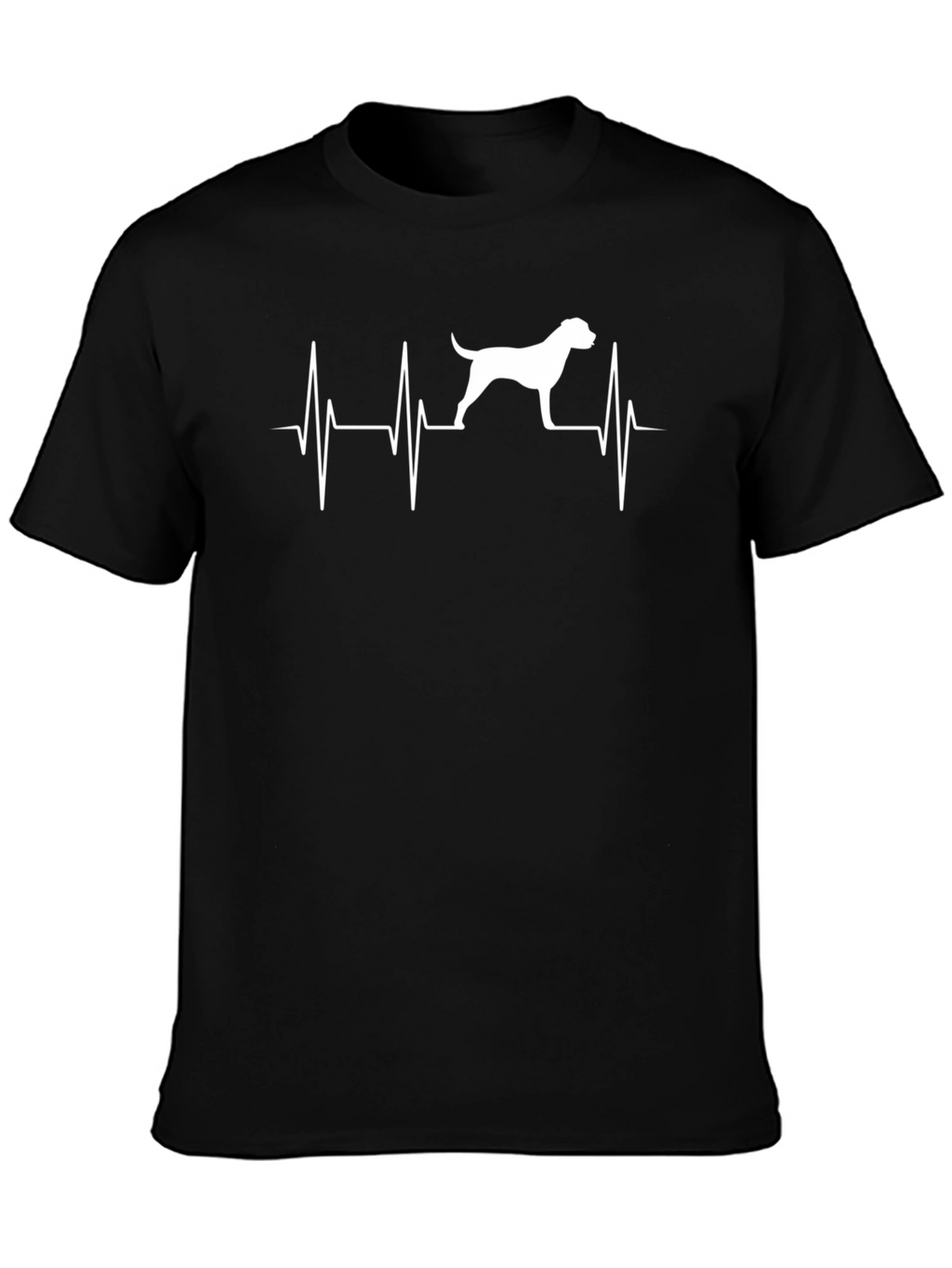 Dog Heartbeat T-Shirt - Unique Graphic Tee