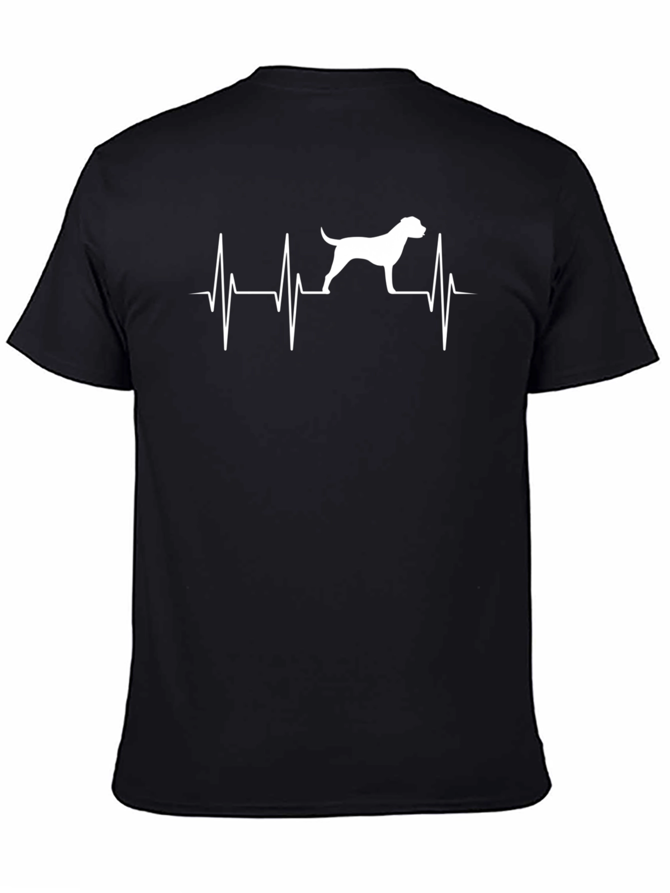 Dog Heartbeat T-Shirt - Unique Graphic Tee
