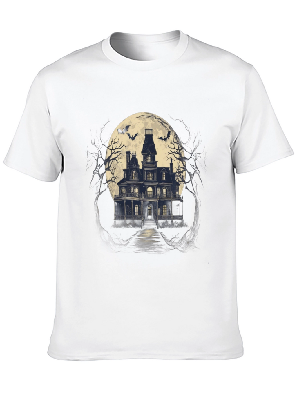 Haunted House Graphic Tee