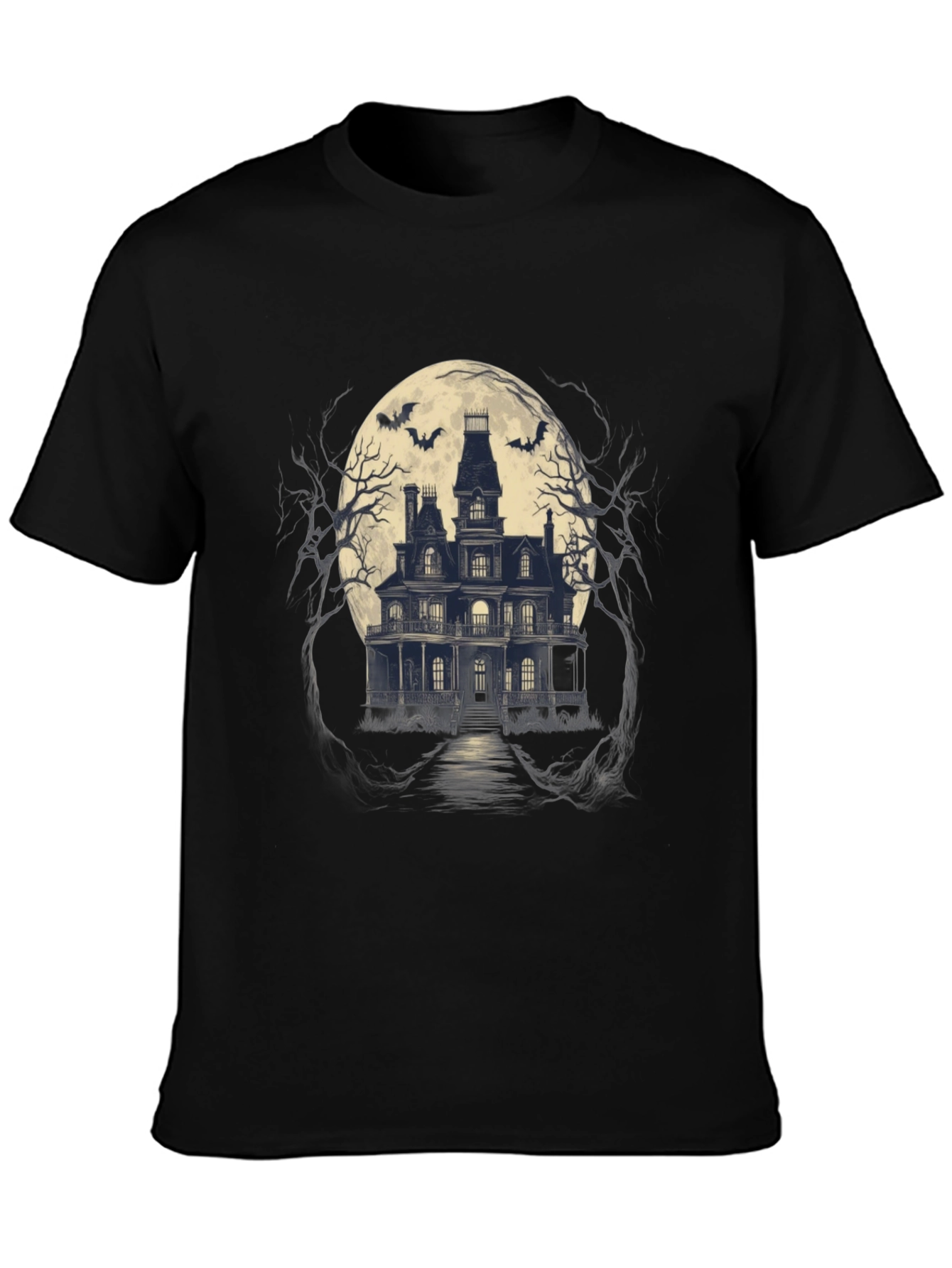 Haunted House Graphic Tee