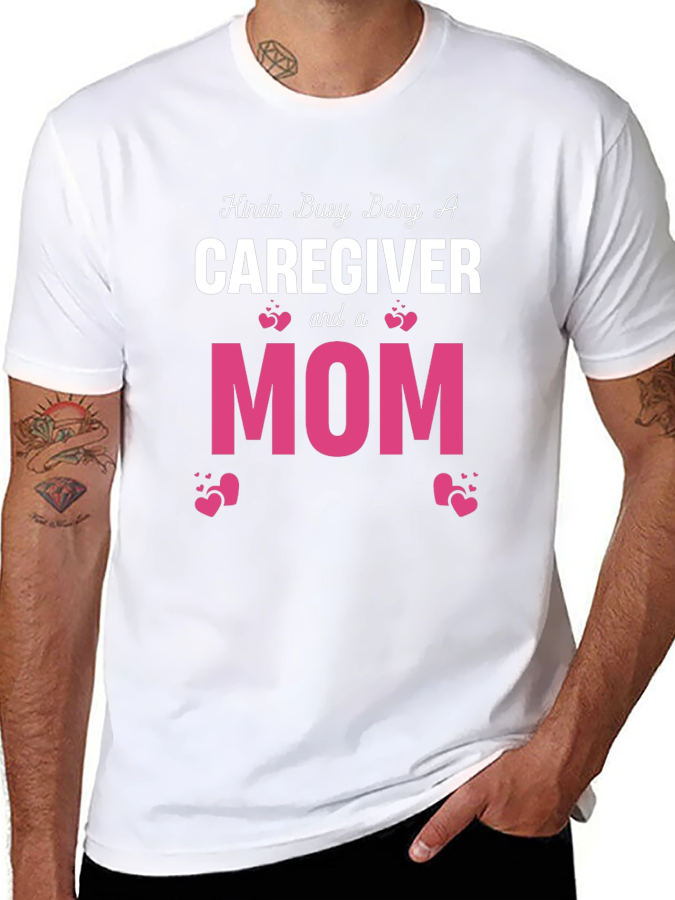 Caregiver & Mom Graphic T-Shirt