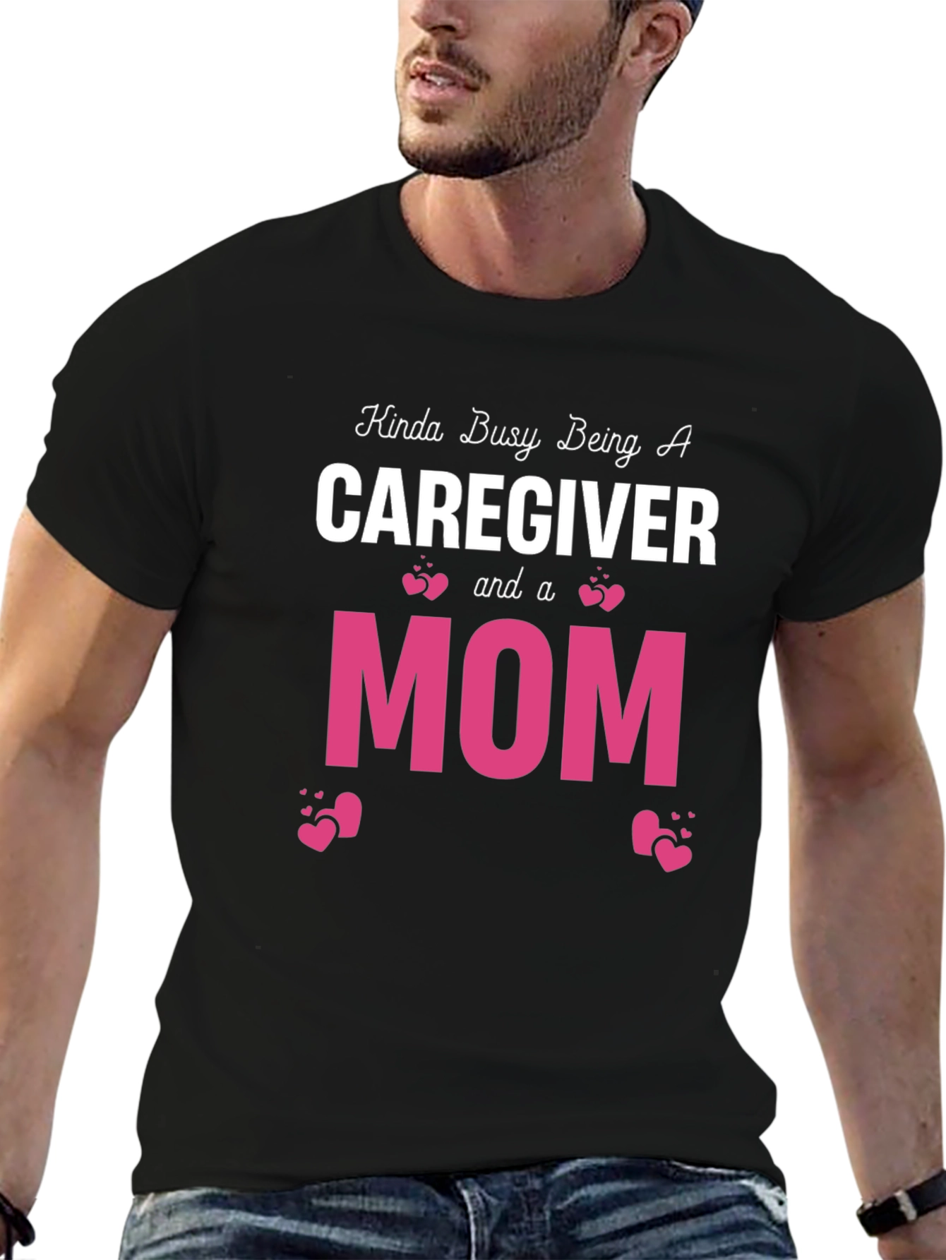 Caregiver & Mom Graphic T-Shirt