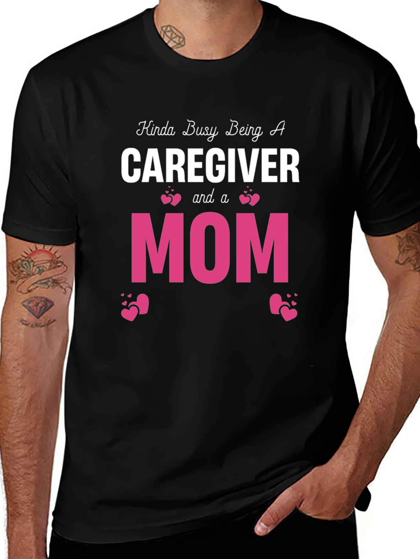 Caregiver & Mom Graphic T-Shirt