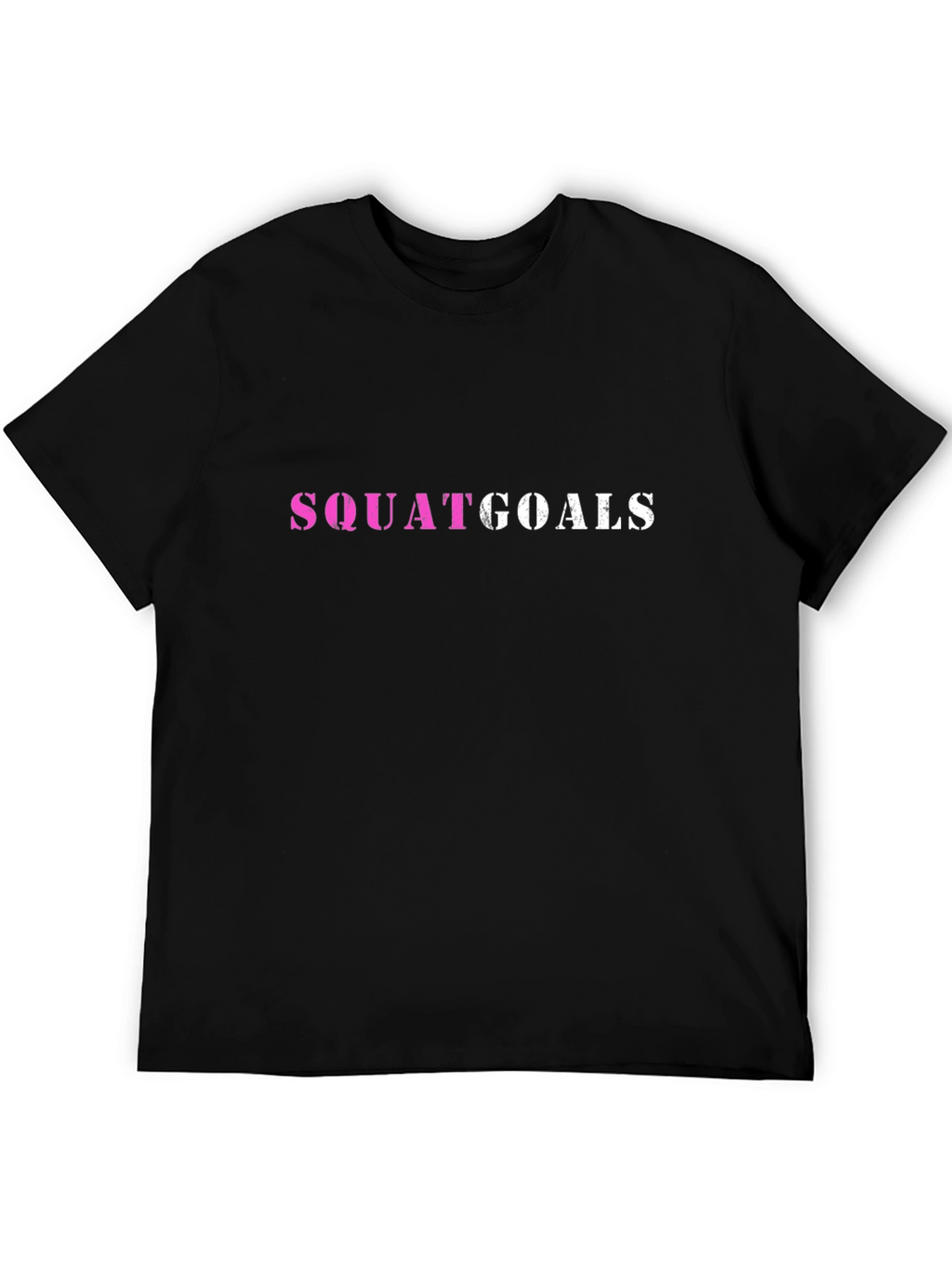 Squat Goals Graphic Tee - Trendy Fitness Shirt