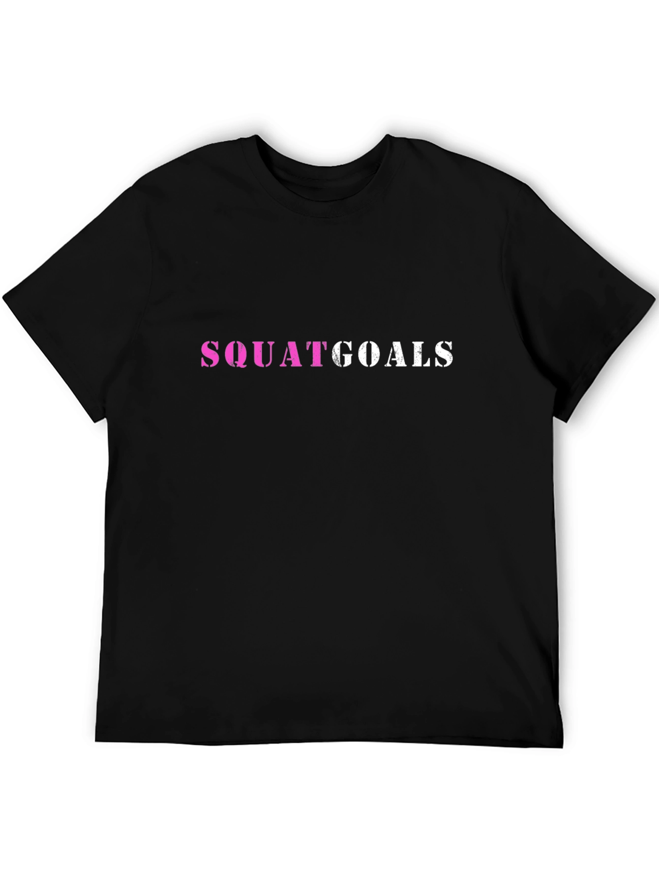 Squat Goals Graphic Tee - Trendy Fitness Shirt