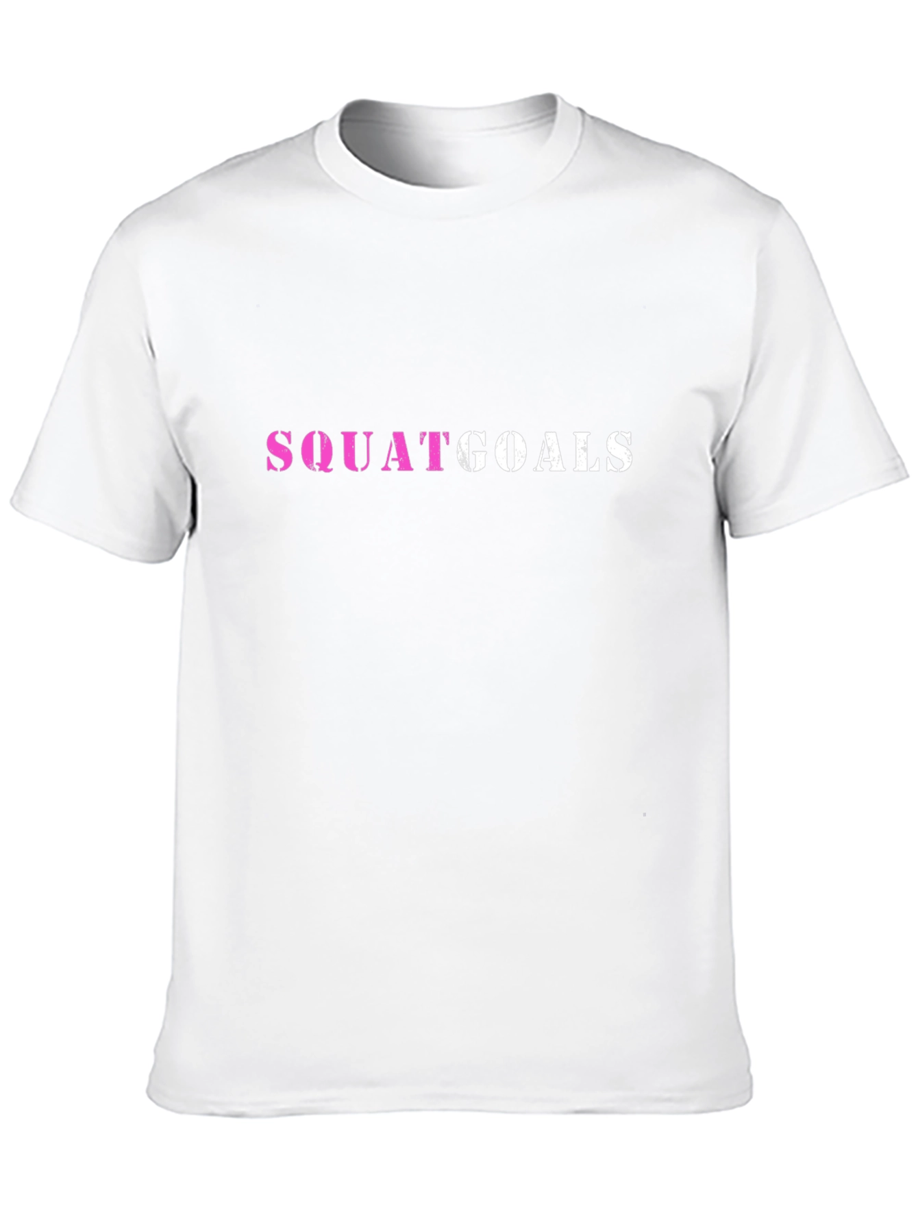 Squat Goals Graphic Tee - Trendy Fitness Shirt