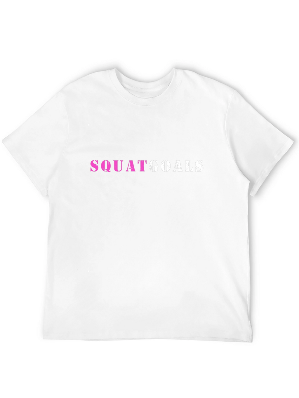 Squat Goals Graphic Tee - Trendy Fitness Shirt