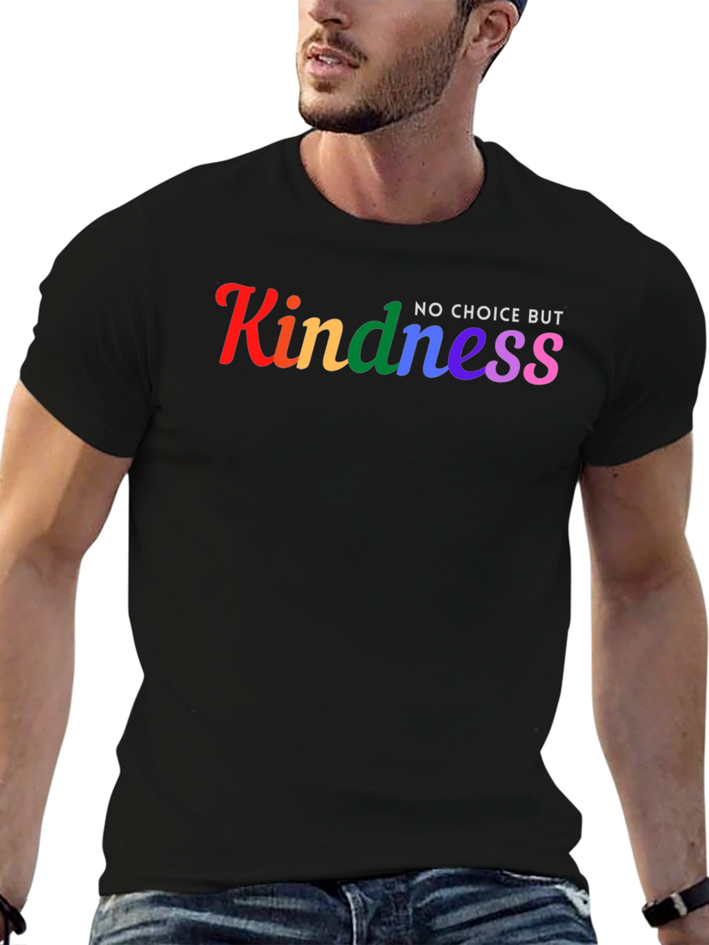 Kindness No Choice But Rainbow T-Shirt