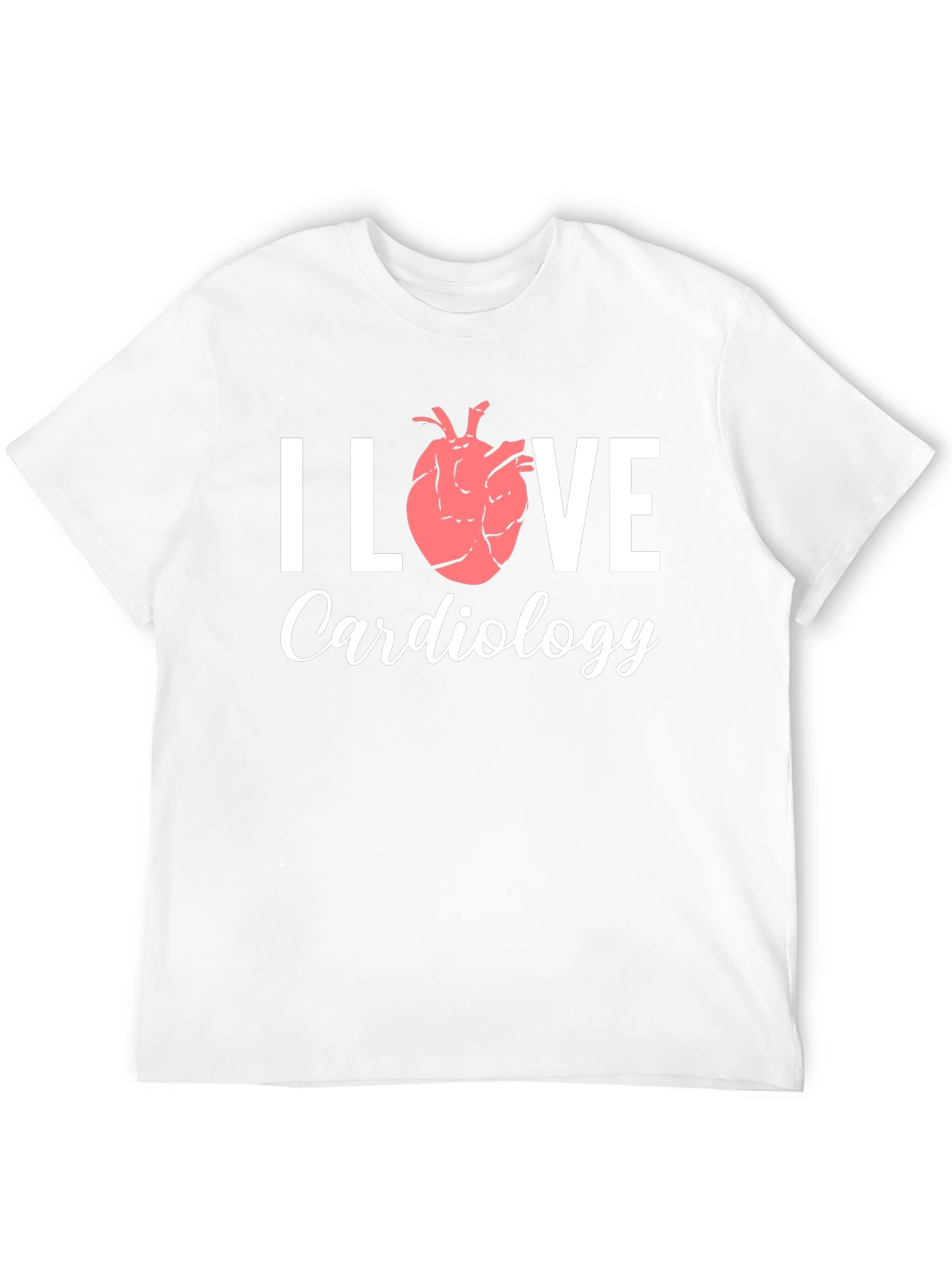I Heart Cardiology T-Shirt - Medical Love Tee
