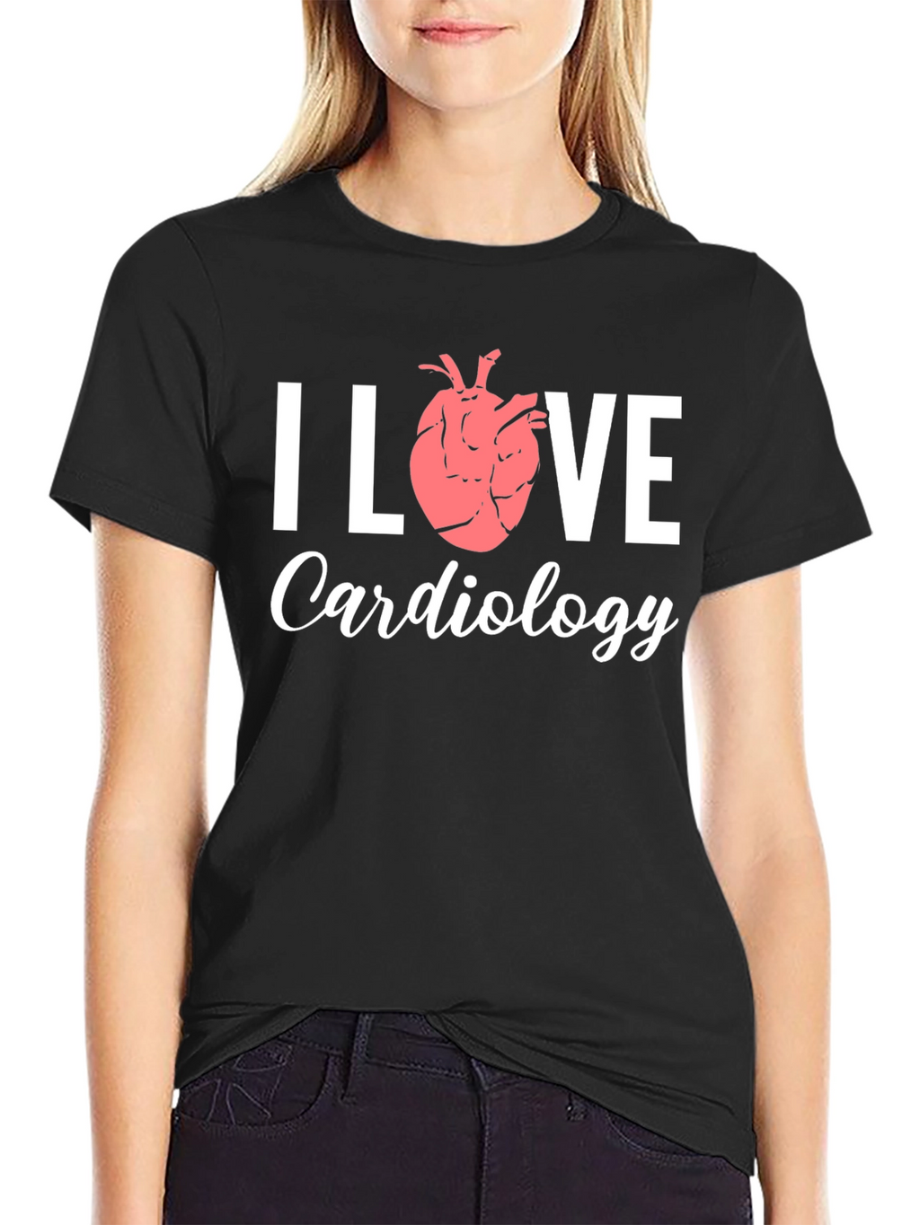 I Heart Cardiology T-Shirt - Medical Love Tee