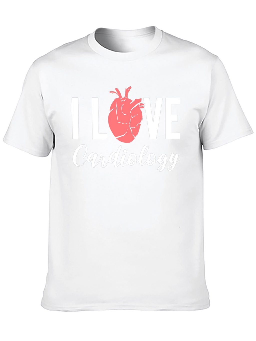 I Heart Cardiology T-Shirt - Medical Love Tee