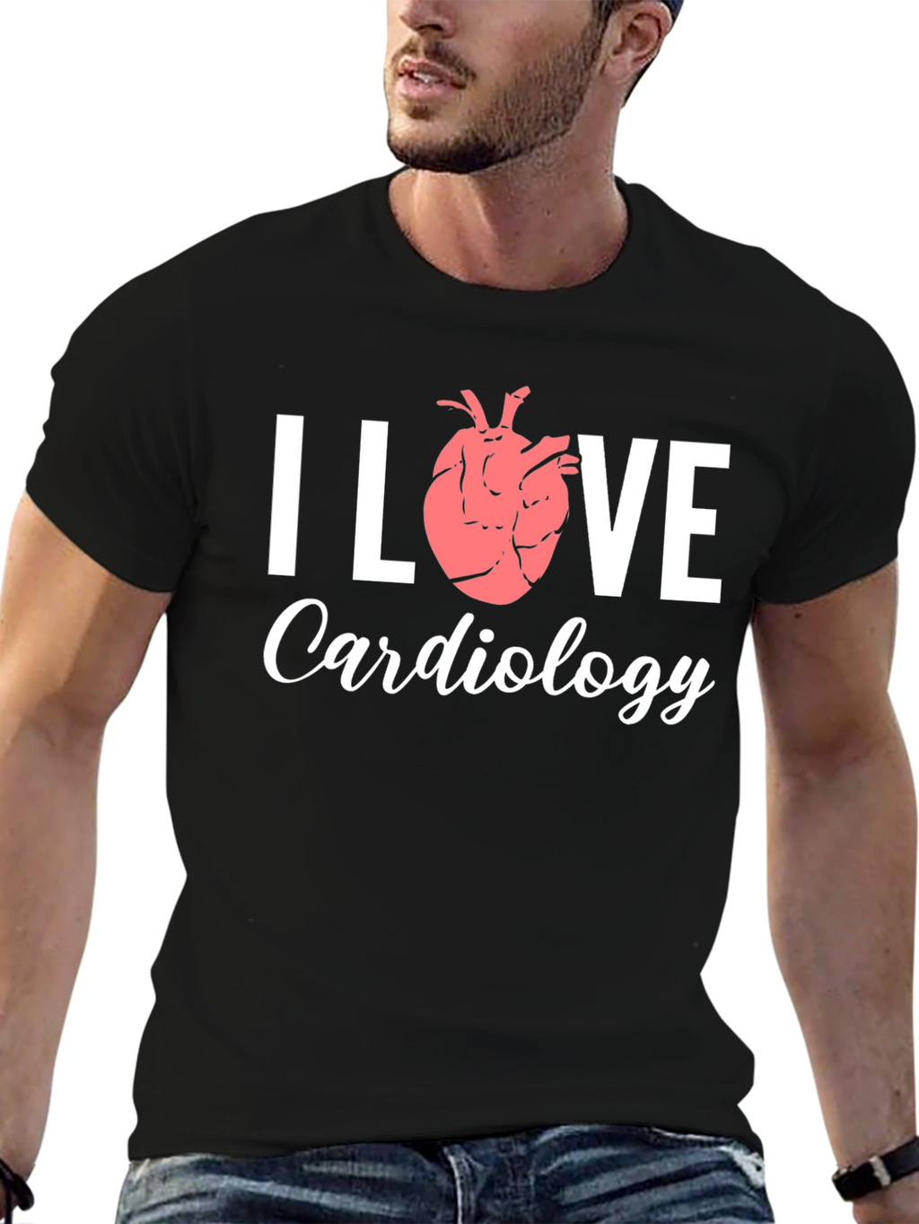 I Heart Cardiology T-Shirt - Medical Love Tee
