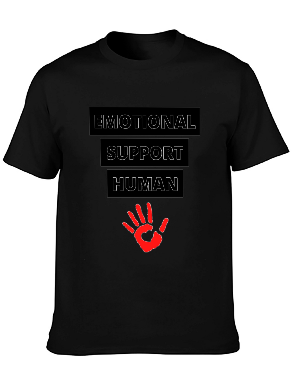Emotional Support Human T-Shirt - Graphic Tee