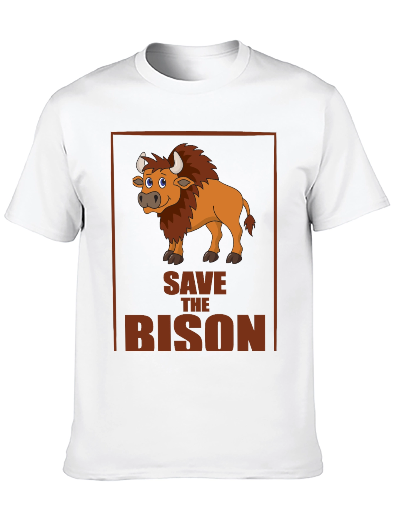 Save the Bison Graphic T-Shirt