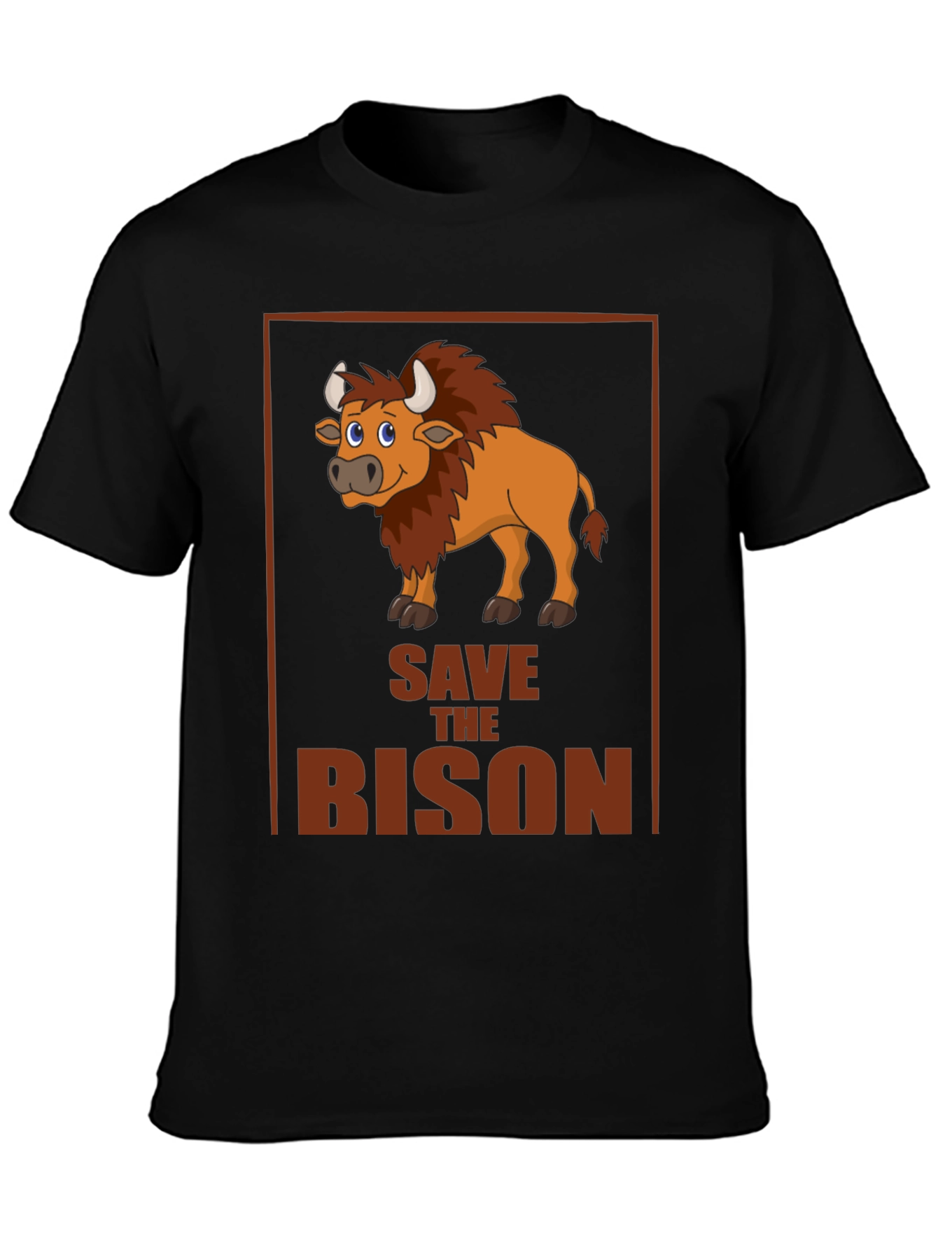 Save the Bison Graphic T-Shirt