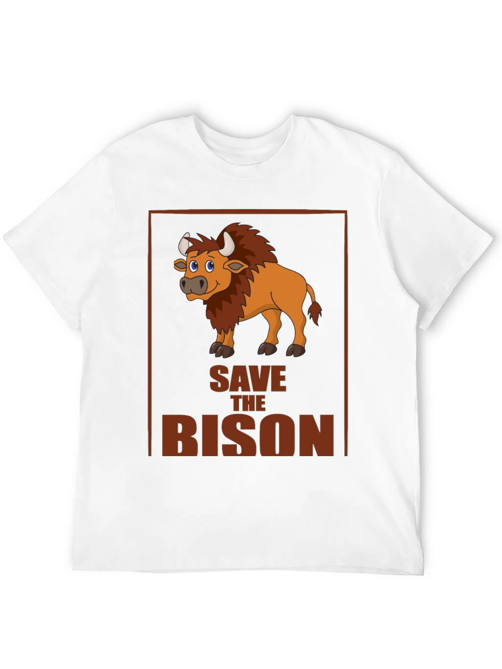 Save the Bison Graphic T-Shirt