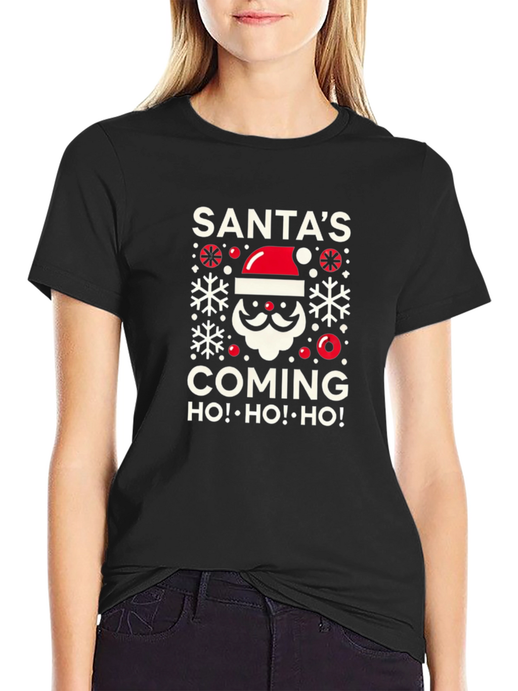 Santas Coming T-Shirt Holiday Festive