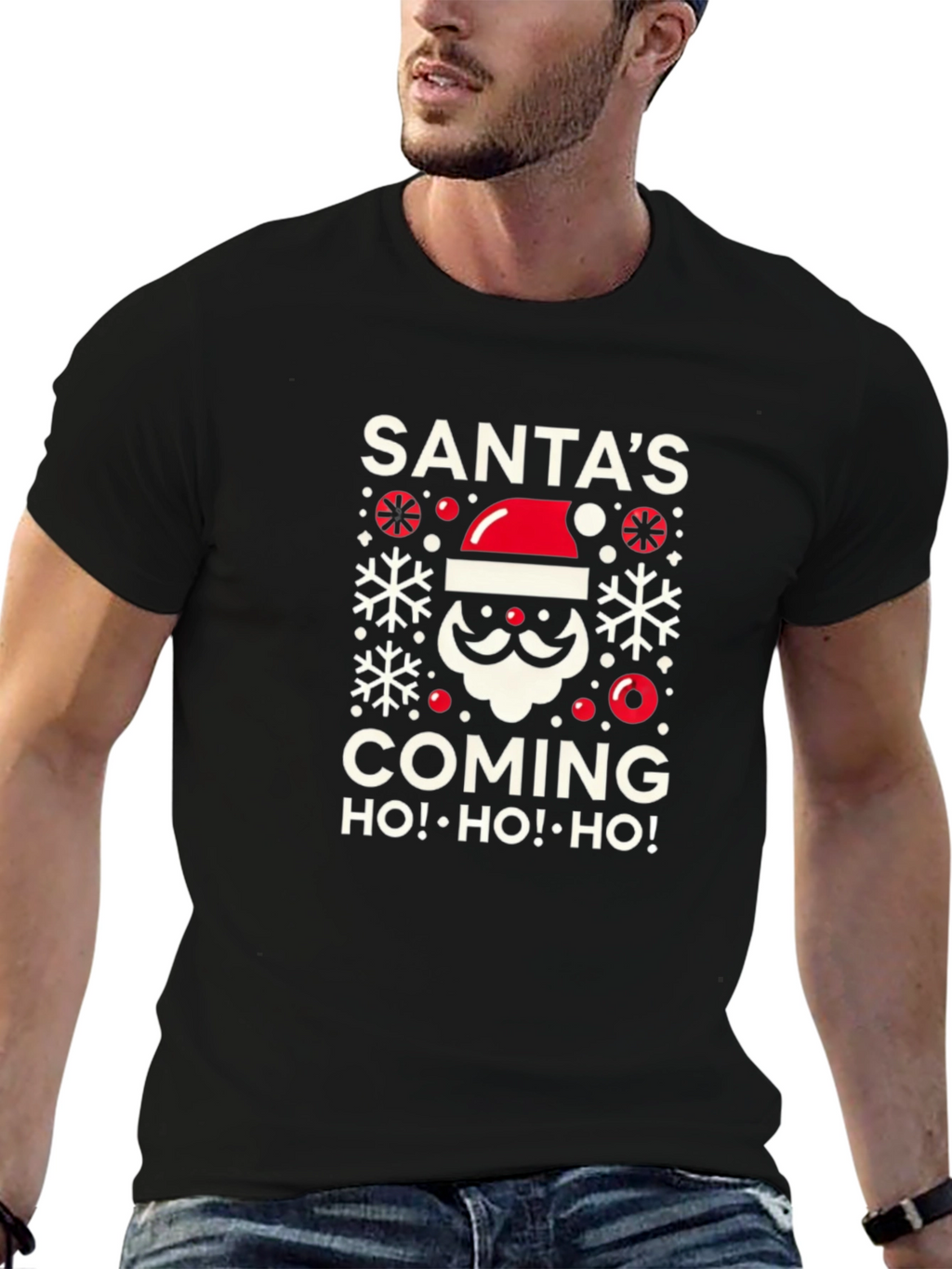 Santas Coming T-Shirt Holiday Festive