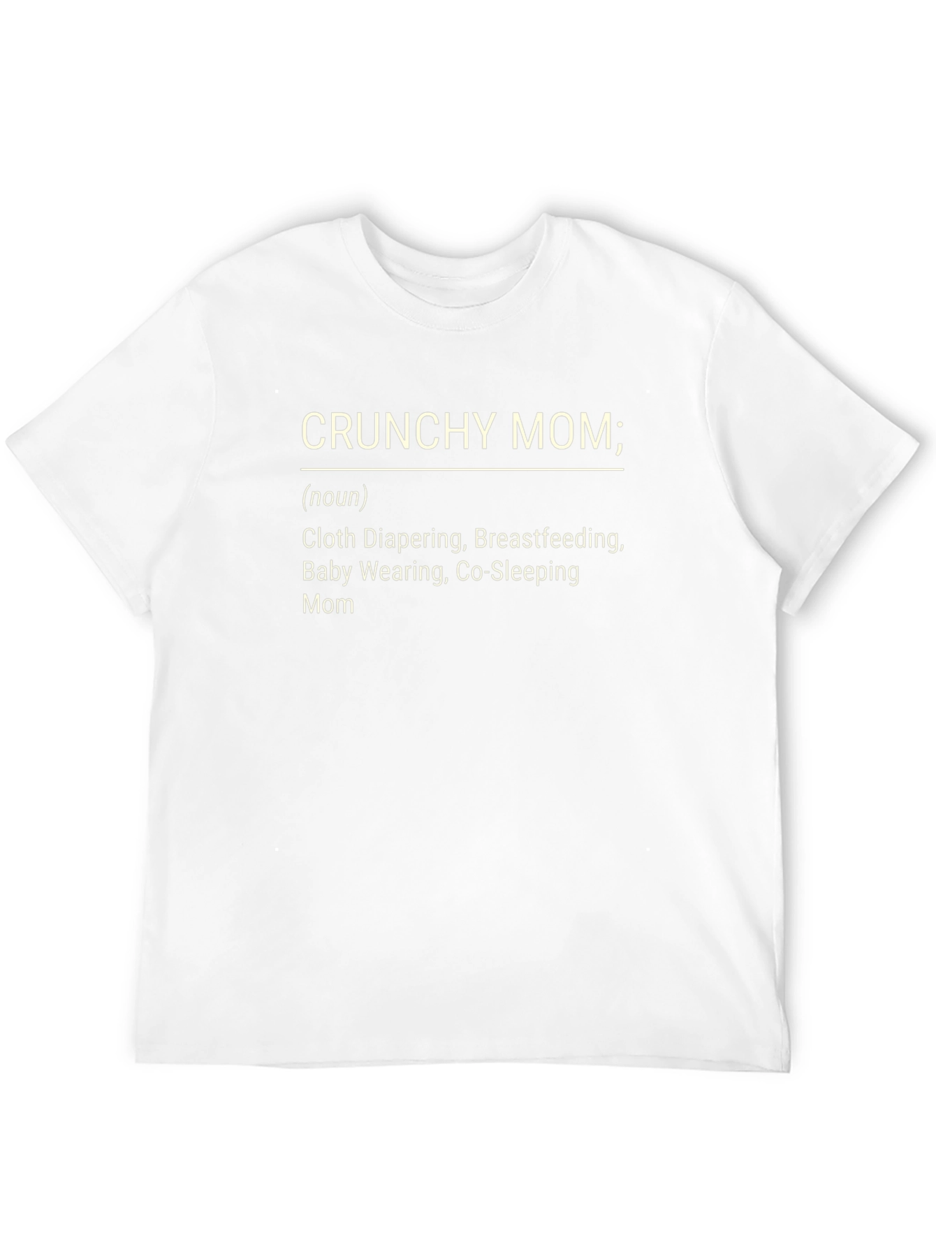 Crunchy Mom Definition T-Shirt