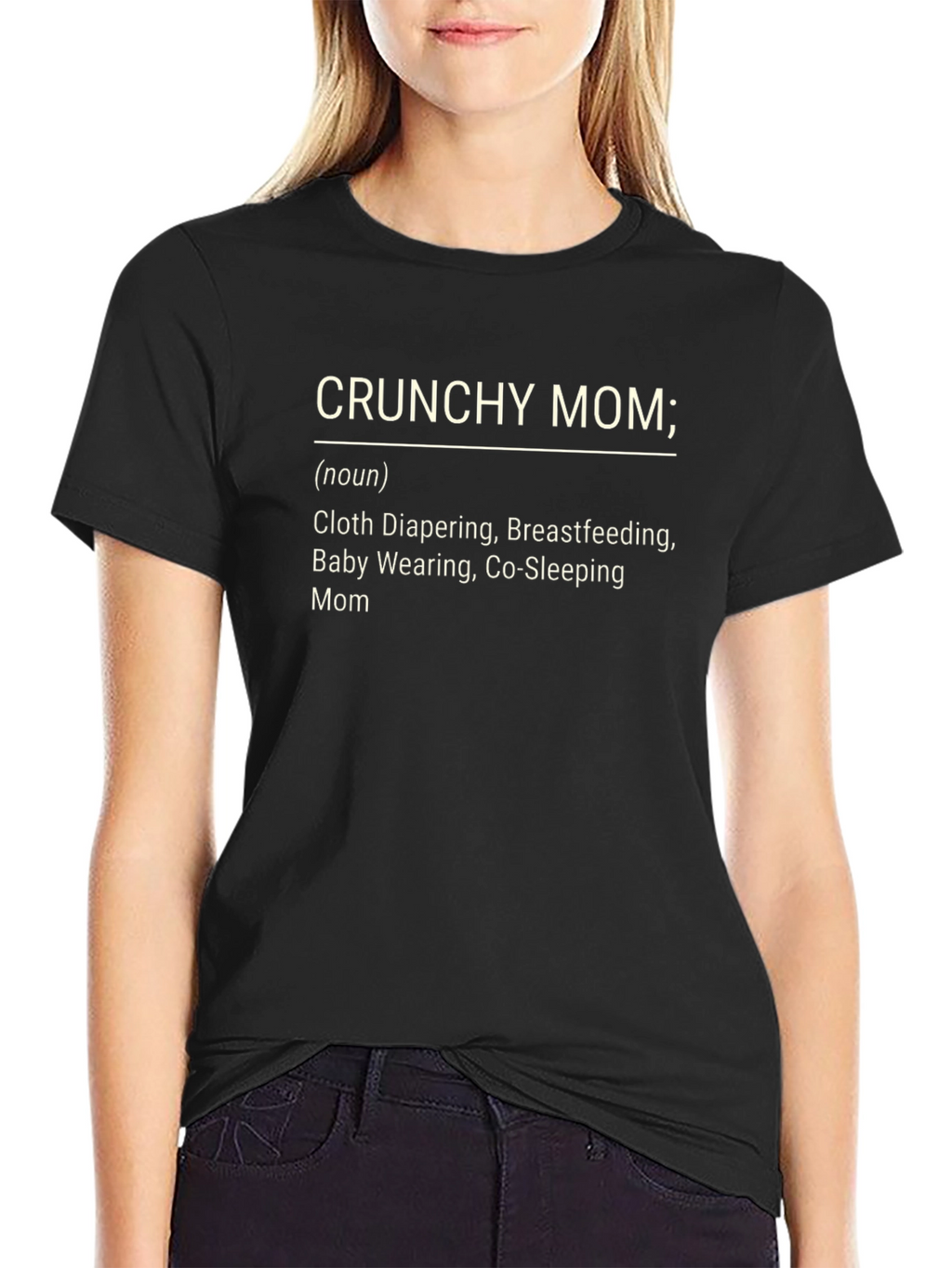 Crunchy Mom Definition T-Shirt