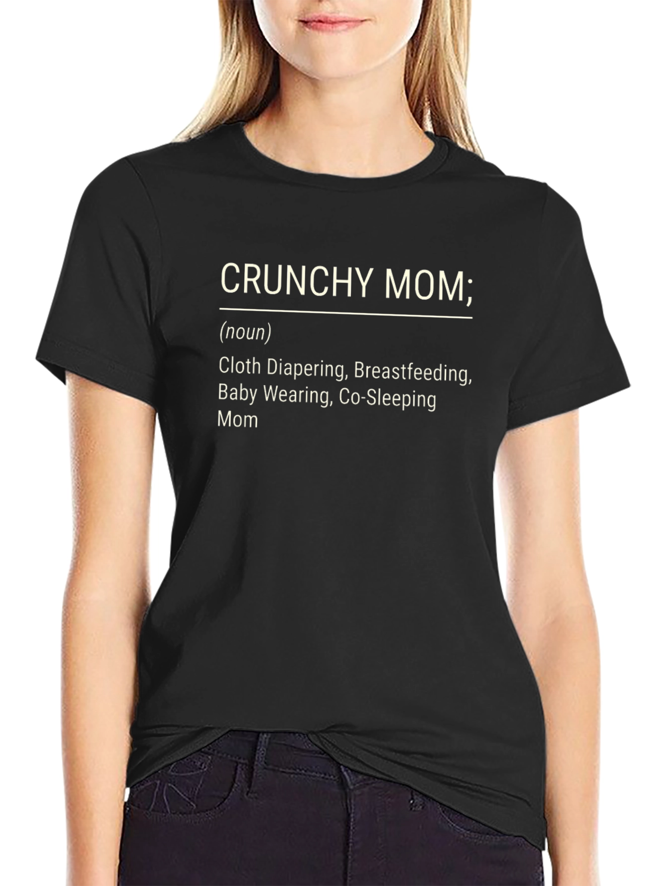 Crunchy Mom Definition T-Shirt