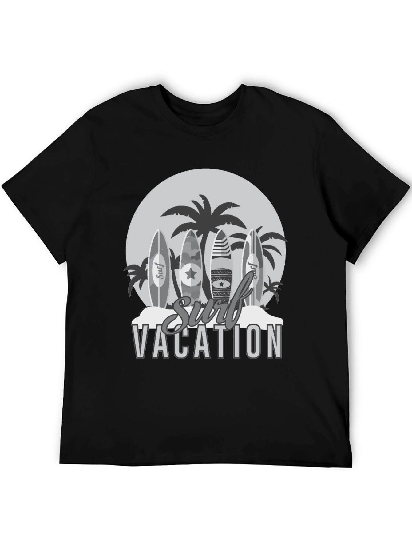 Surf Vacation Graphic T-Shirt - Beach Vibes