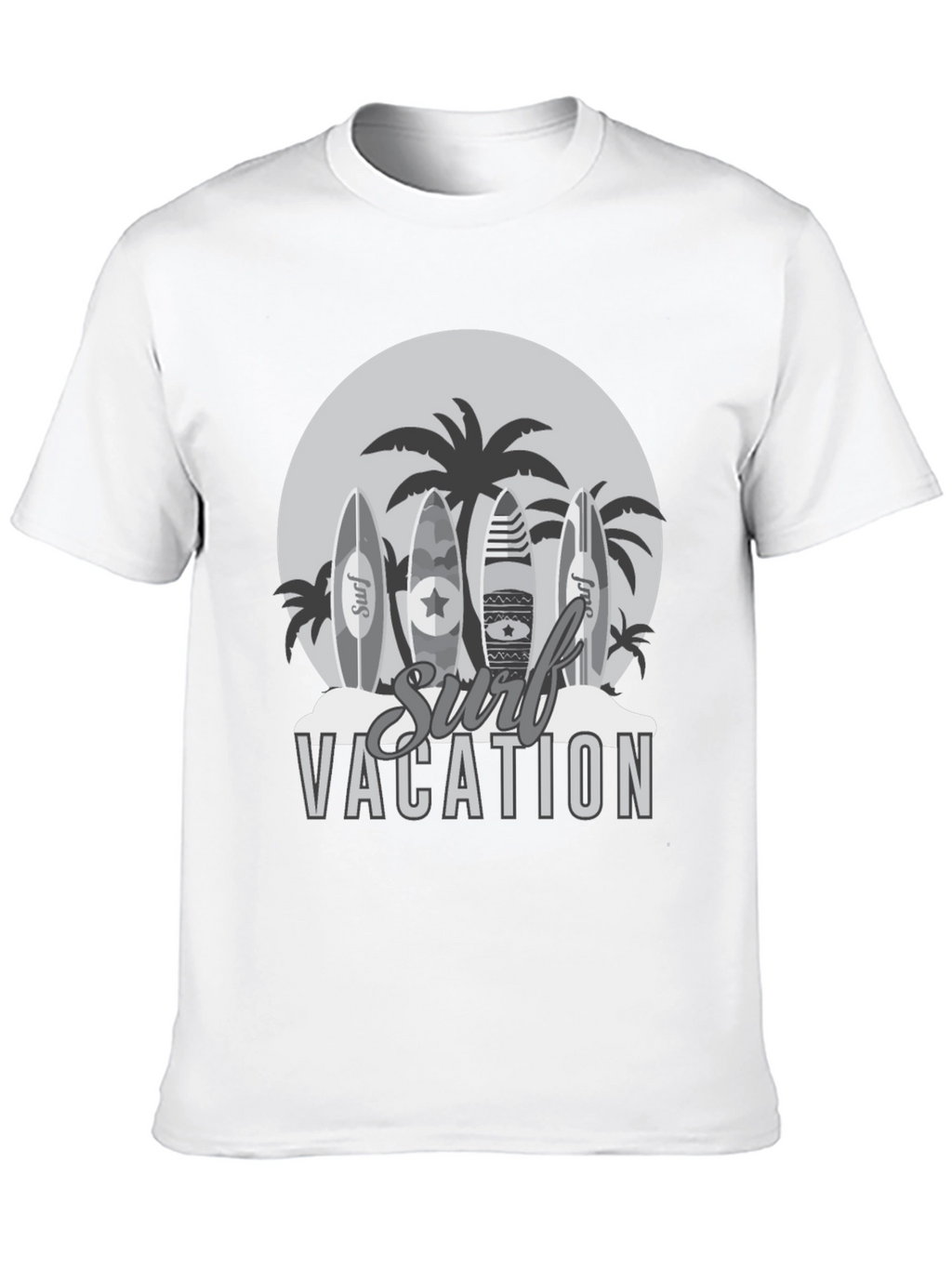 Surf Vacation Graphic T-Shirt - Beach Vibes