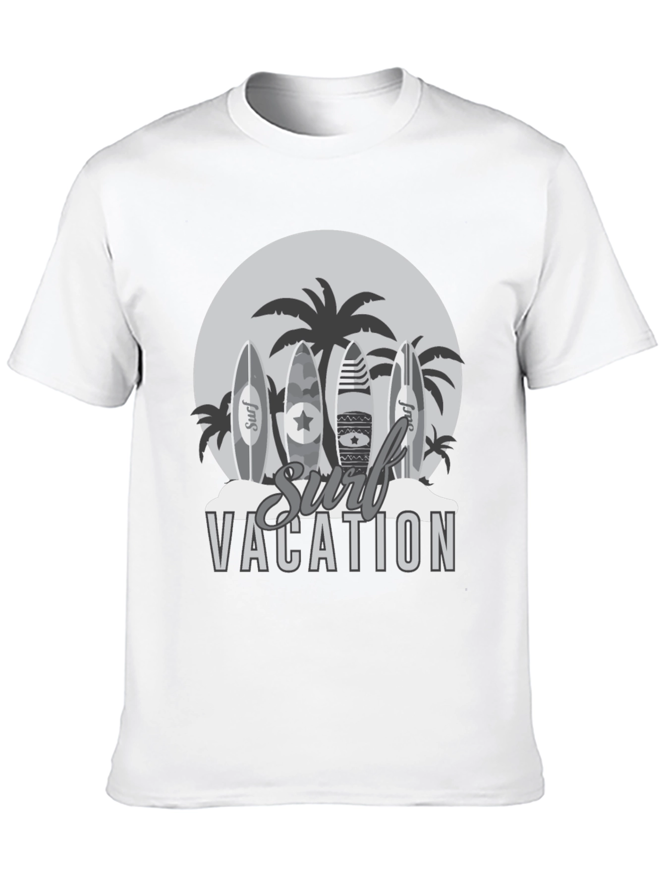 Surf Vacation Graphic T-Shirt - Beach Vibes