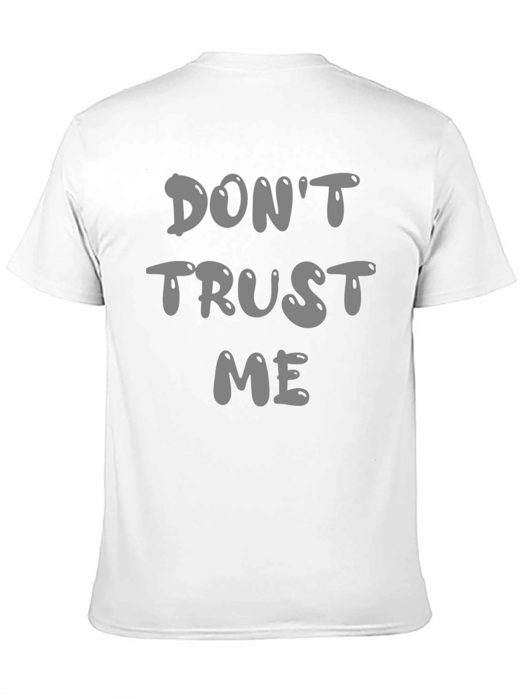Dont Trust Me Graphic Tee - Black
