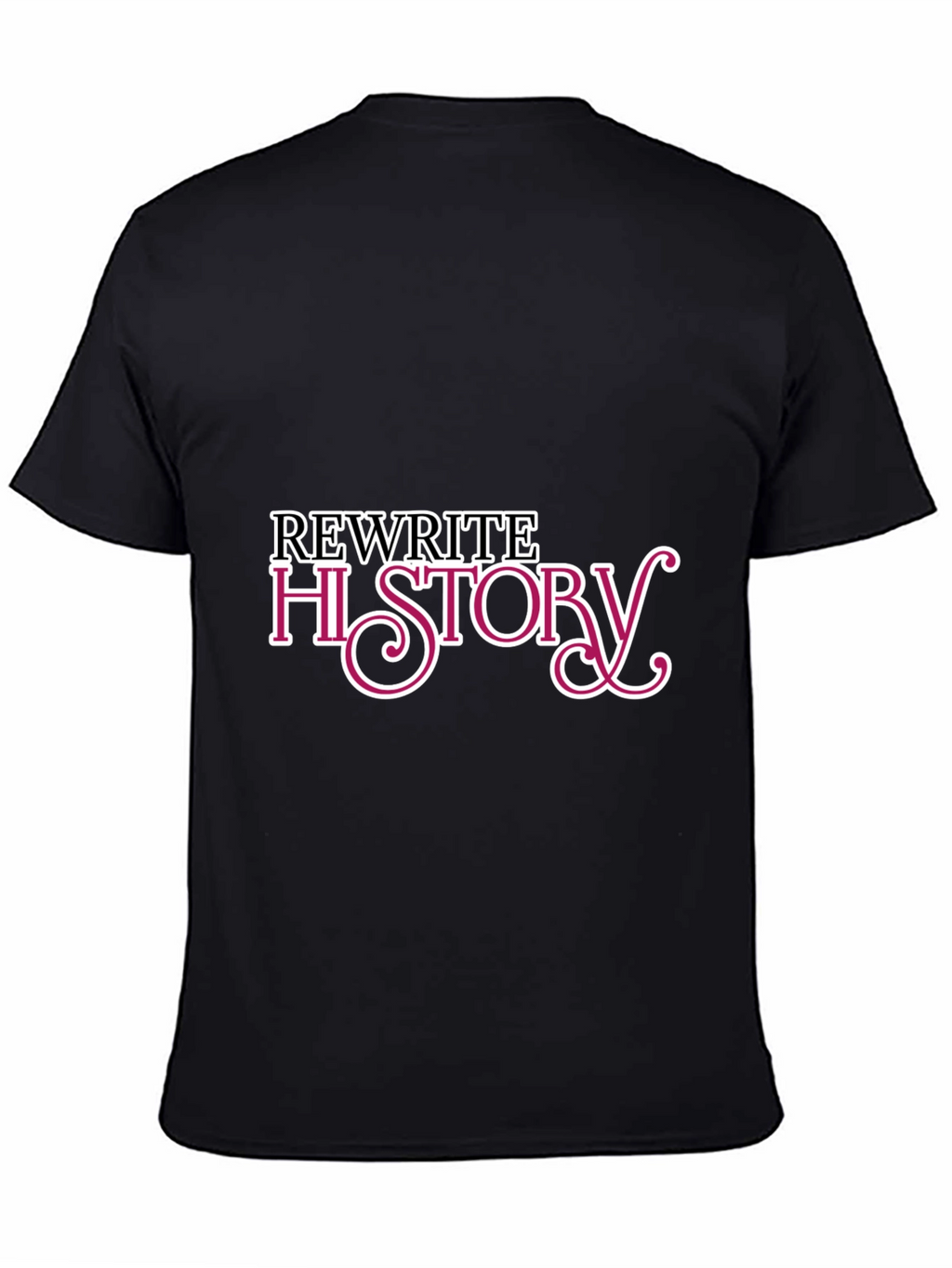Rewrite History Black T-Shirt