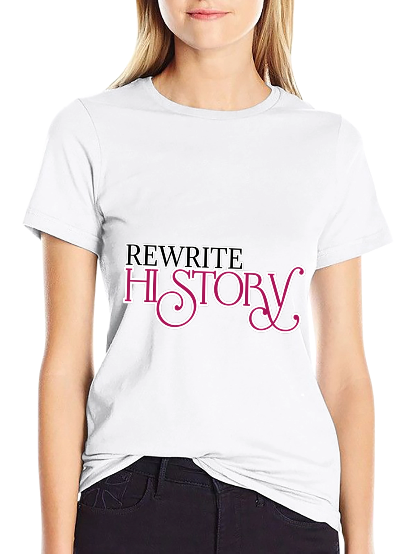 Rewrite History Black T-Shirt