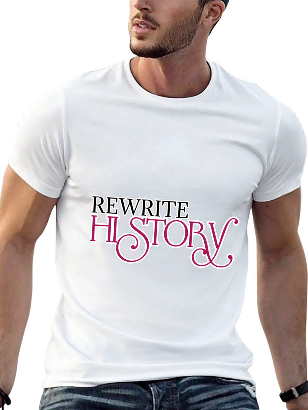Rewrite History Black T-Shirt