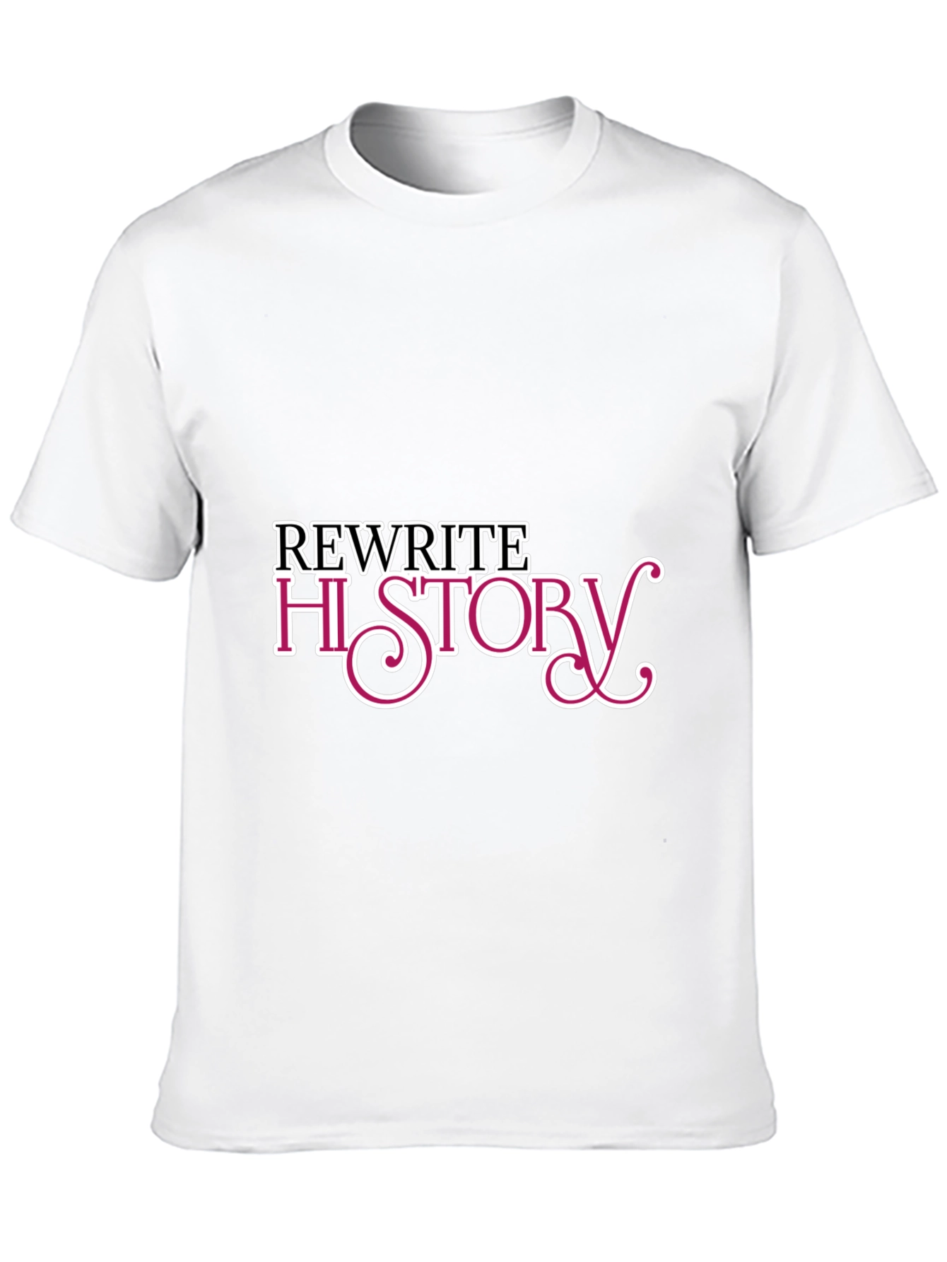 Rewrite History Black T-Shirt