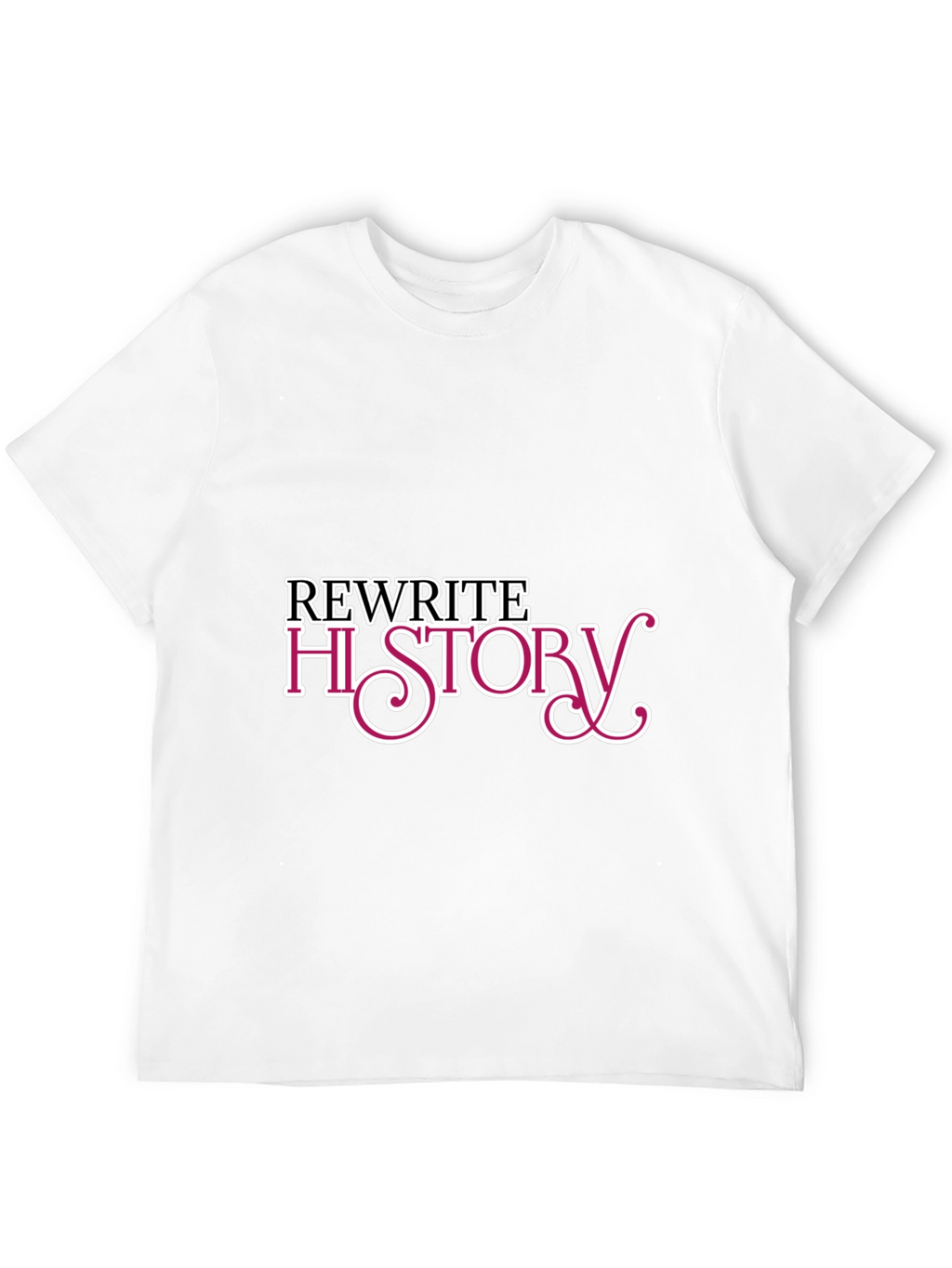 Rewrite History Black T-Shirt