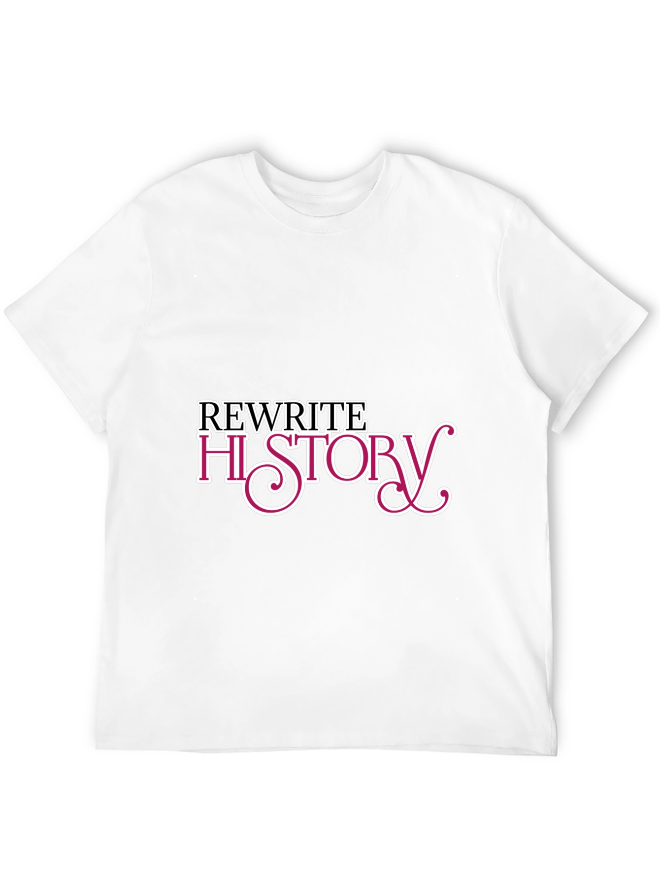 Rewrite History Black T-Shirt