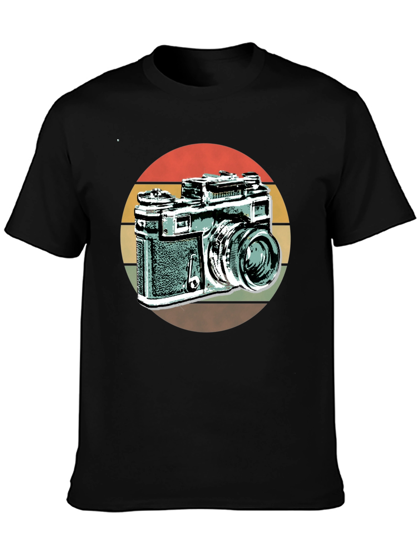 Retro Camera T-Shirt - Vintage Photography Graphic Tee
