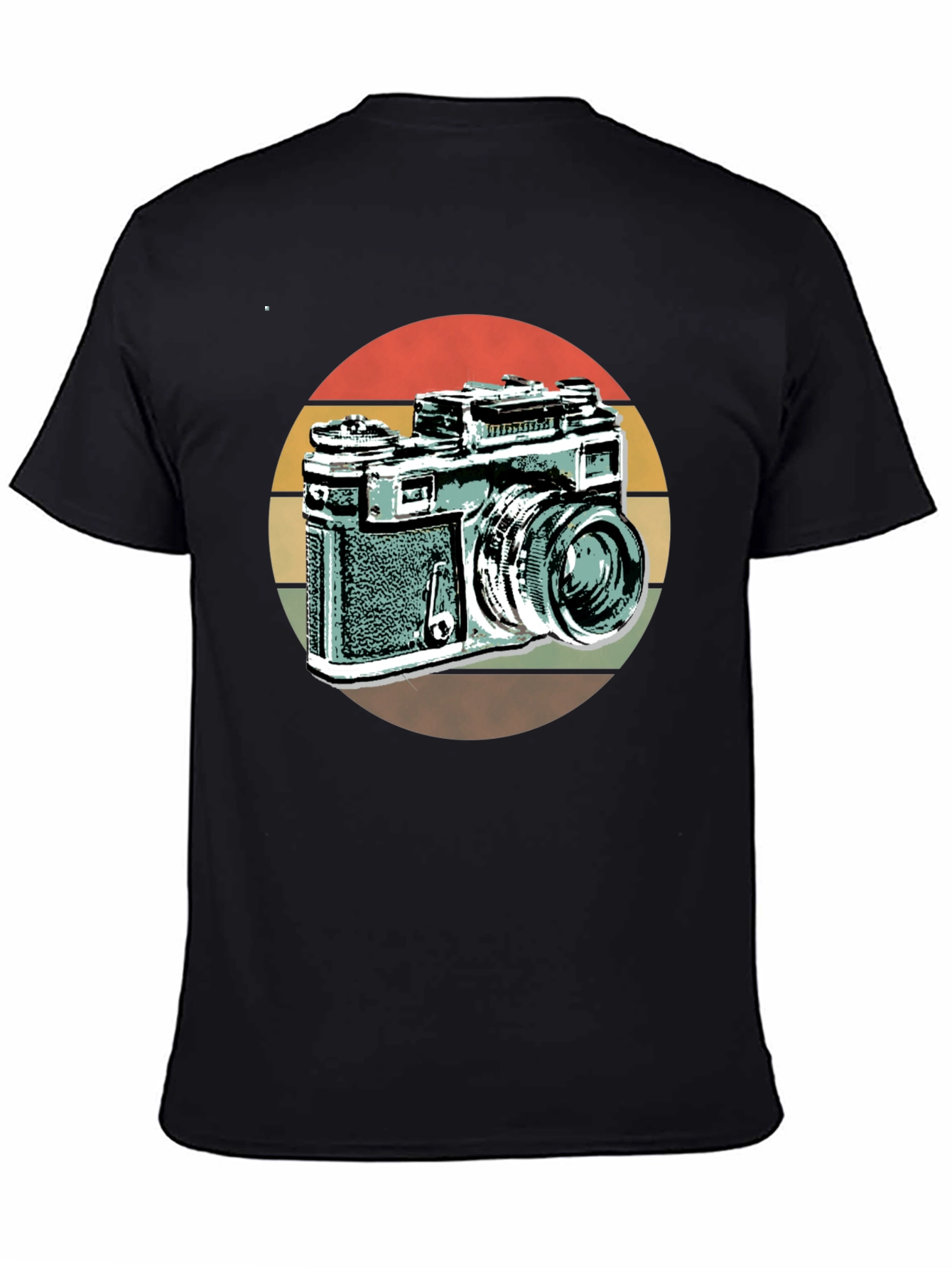 Retro Camera T-Shirt - Vintage Photography Graphic Tee