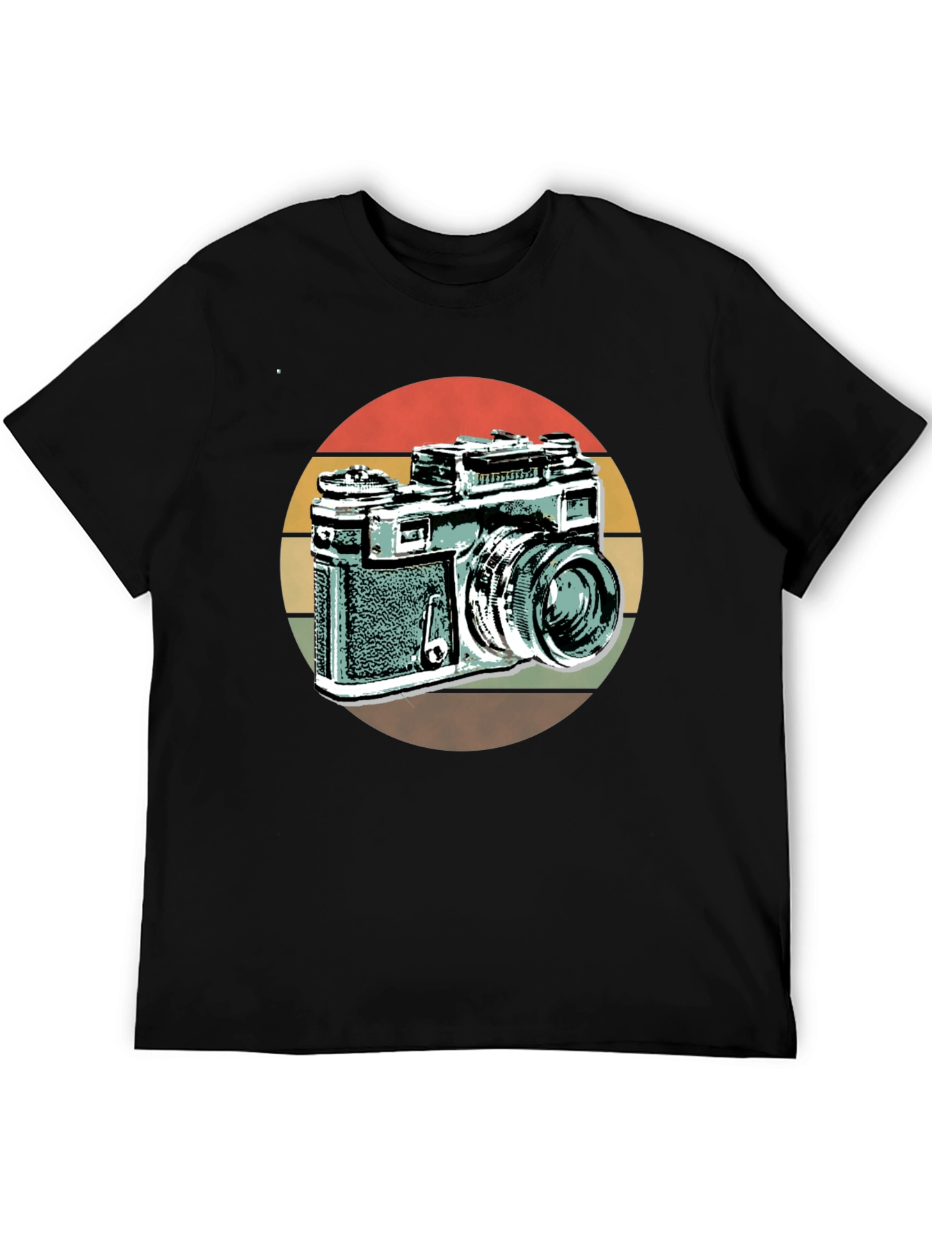 Retro Camera T-Shirt - Vintage Photography Graphic Tee