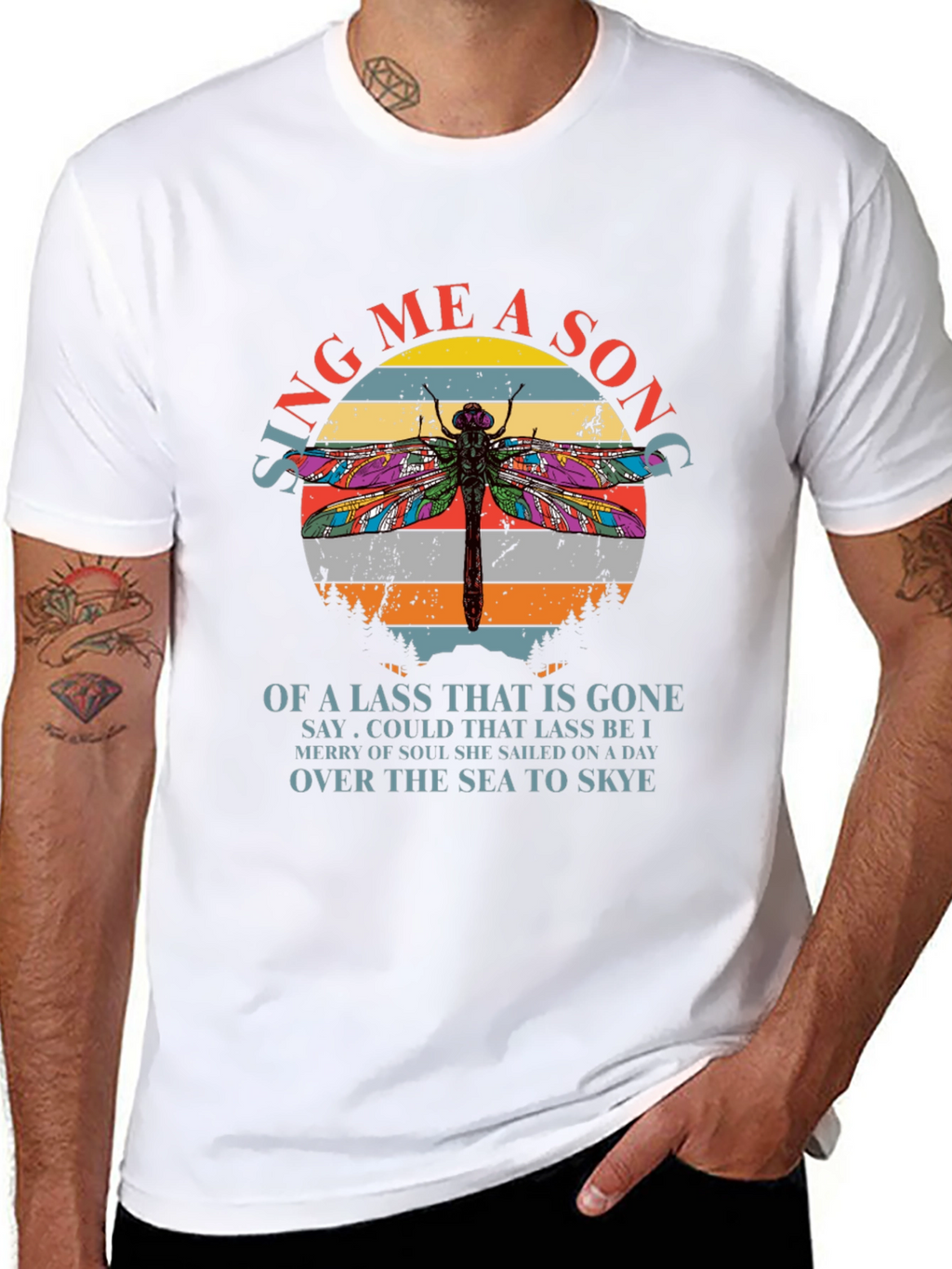 Sing Me a Song Dragonfly Graphic Tee
