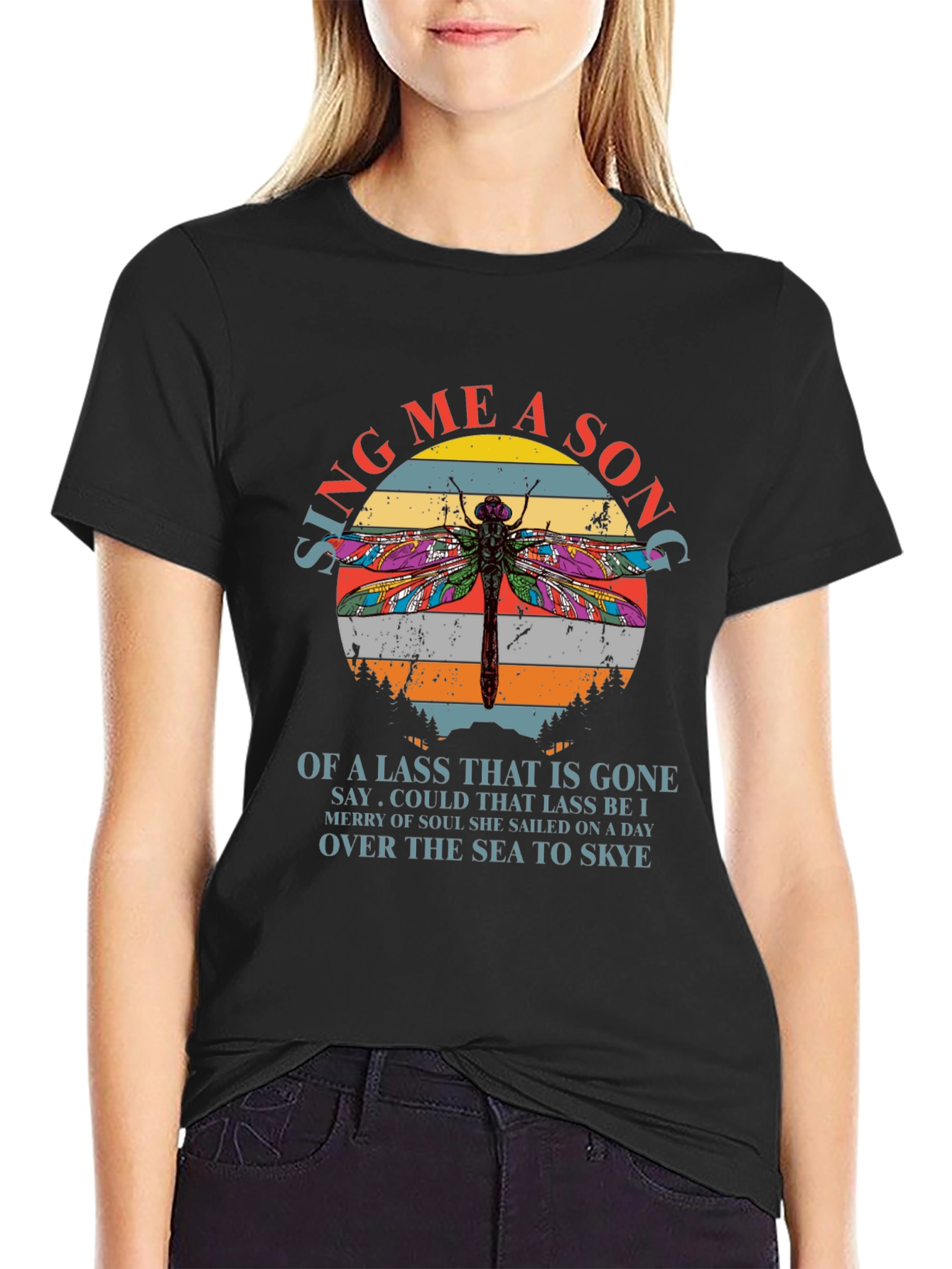 Sing Me a Song Dragonfly Graphic Tee