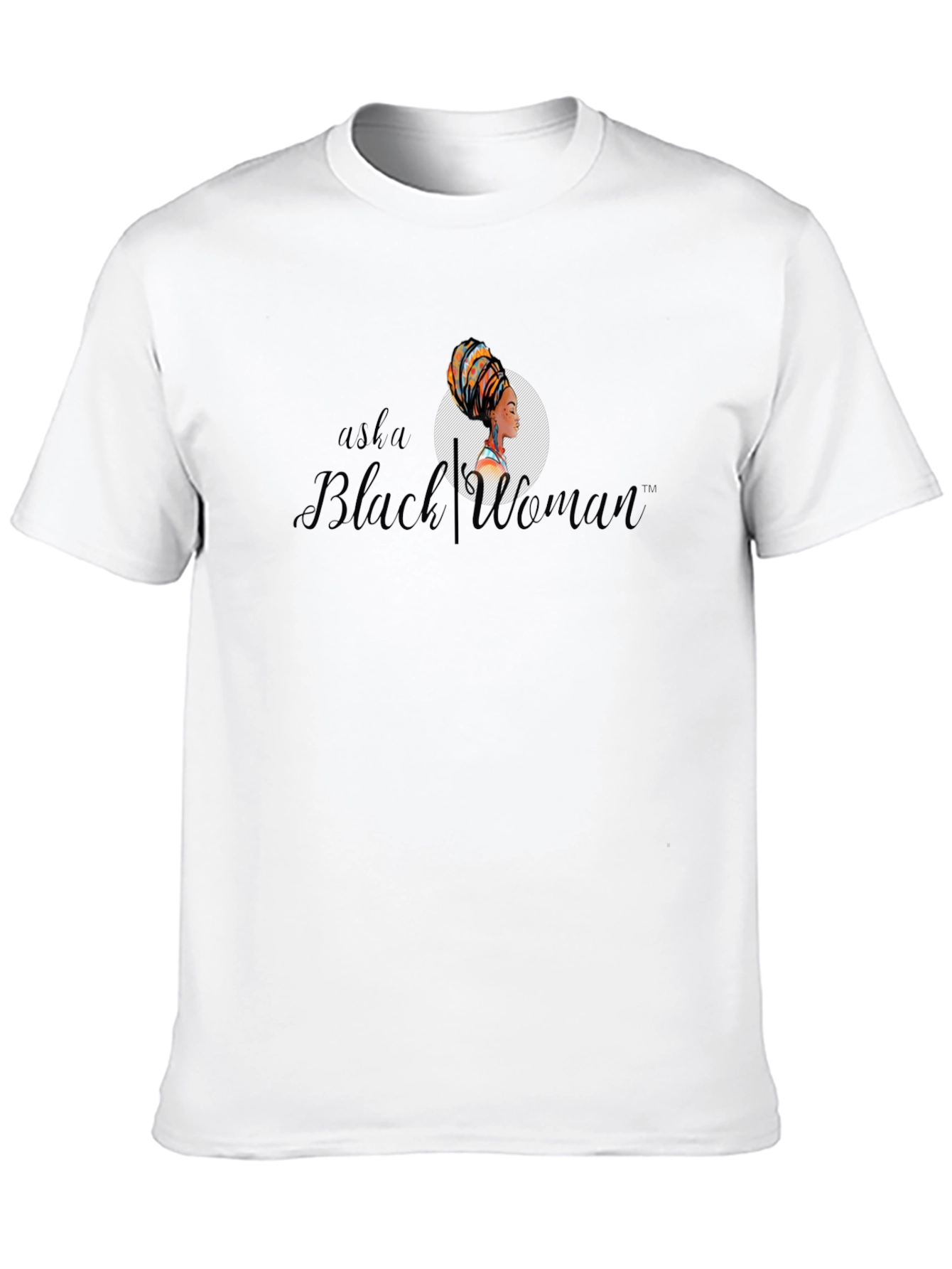 Asha Black Woman T-Shirt