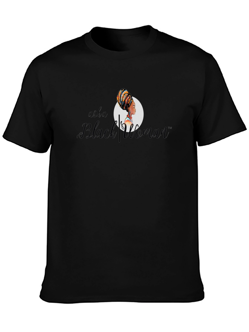 Asha Black Woman T-Shirt
