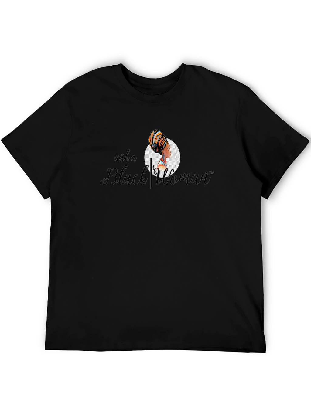 Asha Black Woman T-Shirt