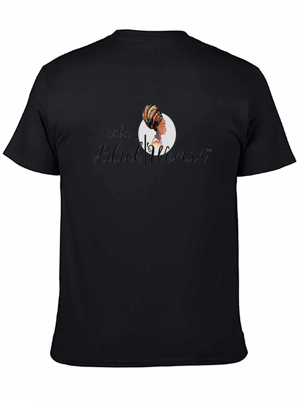 Asha Black Woman T-Shirt