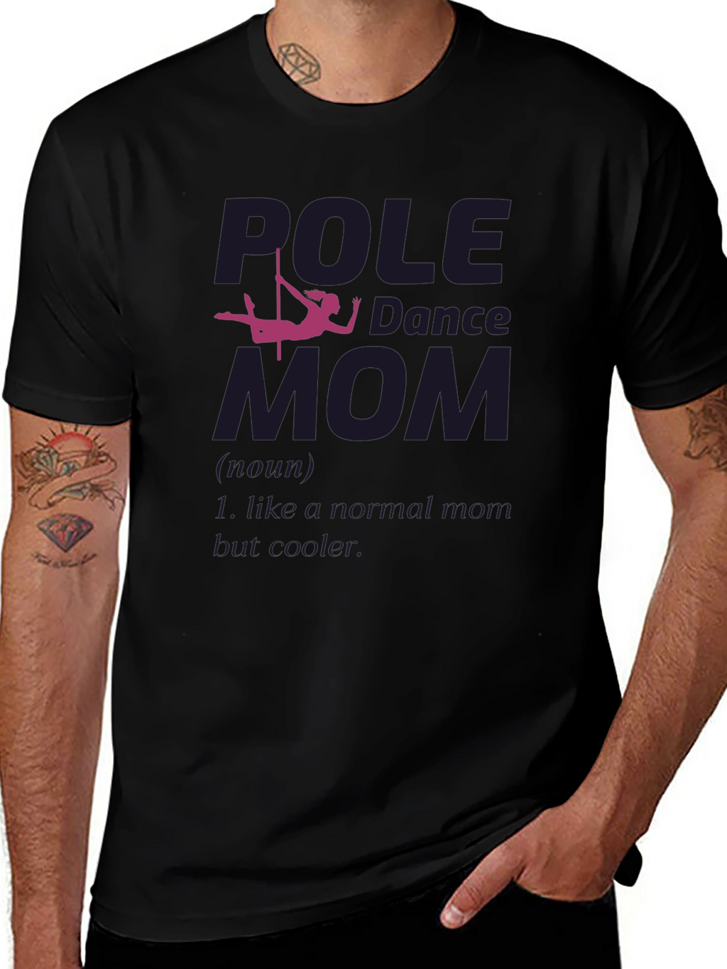 Pole Dance Mom T-Shirt - Cool Mom Edition